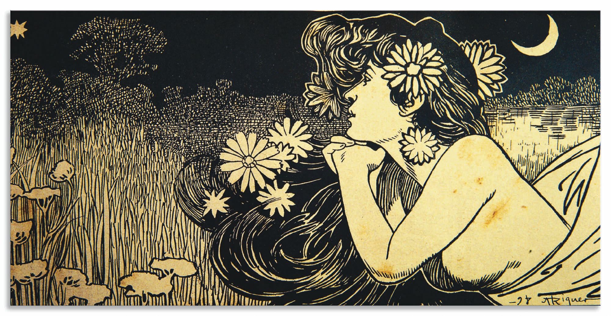 Image of Artland Wandbild »Lux Magazin. 1898.«, Magazincover, (1 St.), in vielen Grössen & Produktarten - Alubild / Outdoorbild für den Aussenbereich, Leinwandbild, Poster, Wandaufkleber / Wandtattoo auch für Badezimmer geeignet bei Ackermann Versand Schweiz