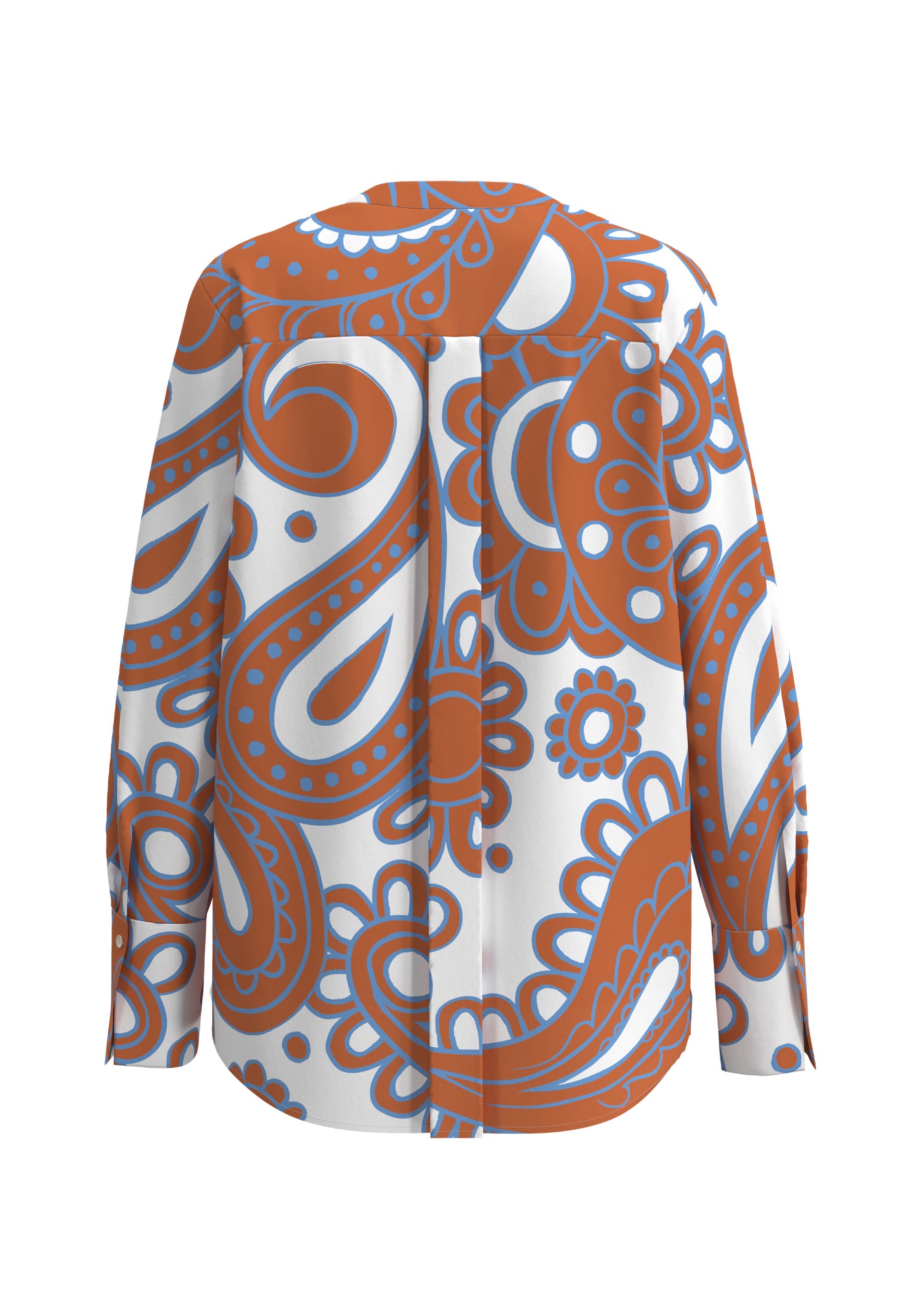 seidensticker Klassische Bluse »Schwarze Rose«, Tunika Paisley