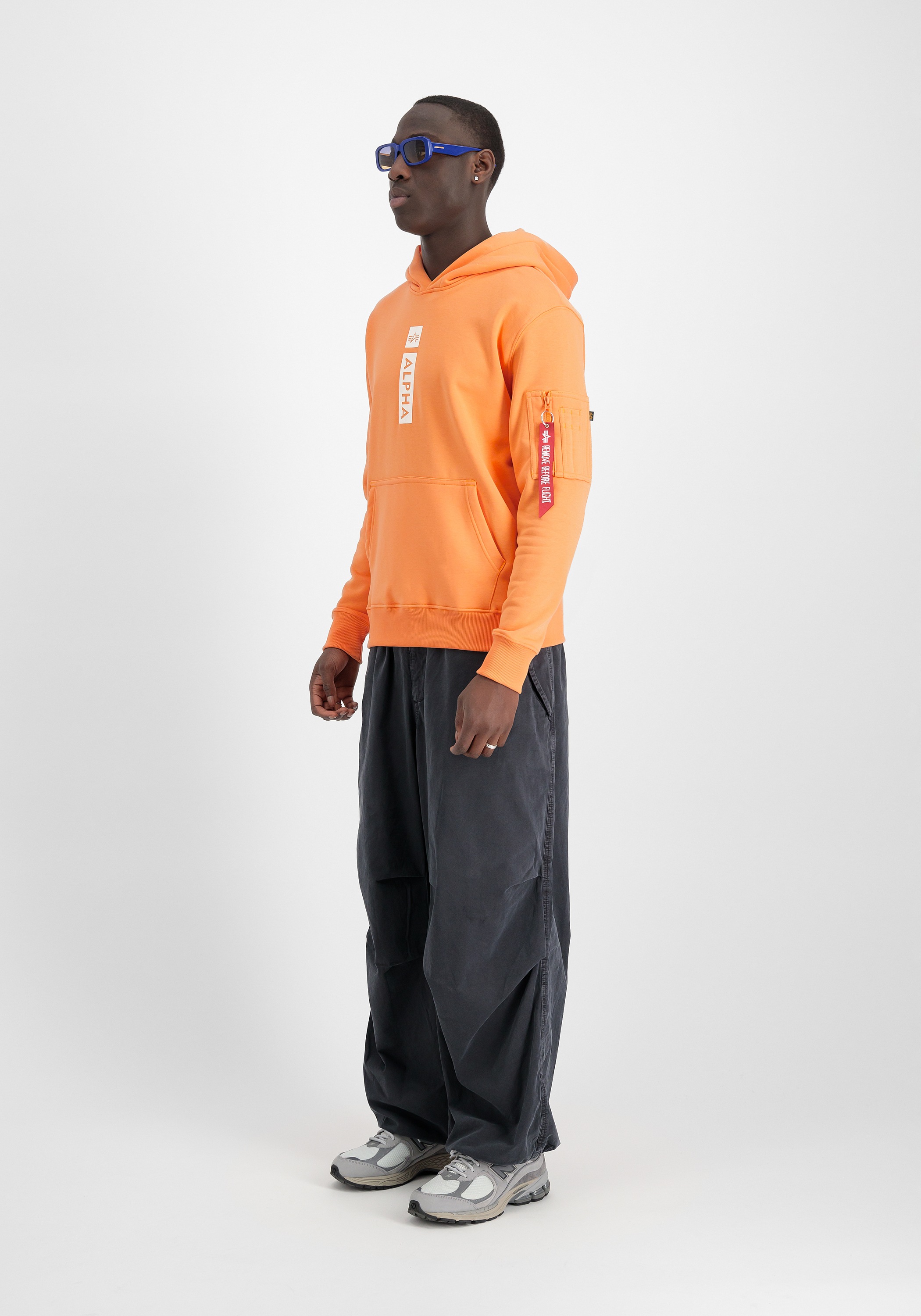 Alpha Industries Hoodie »Alpha Industries Men - Hoodies Alpha Puff Print Hoodie«