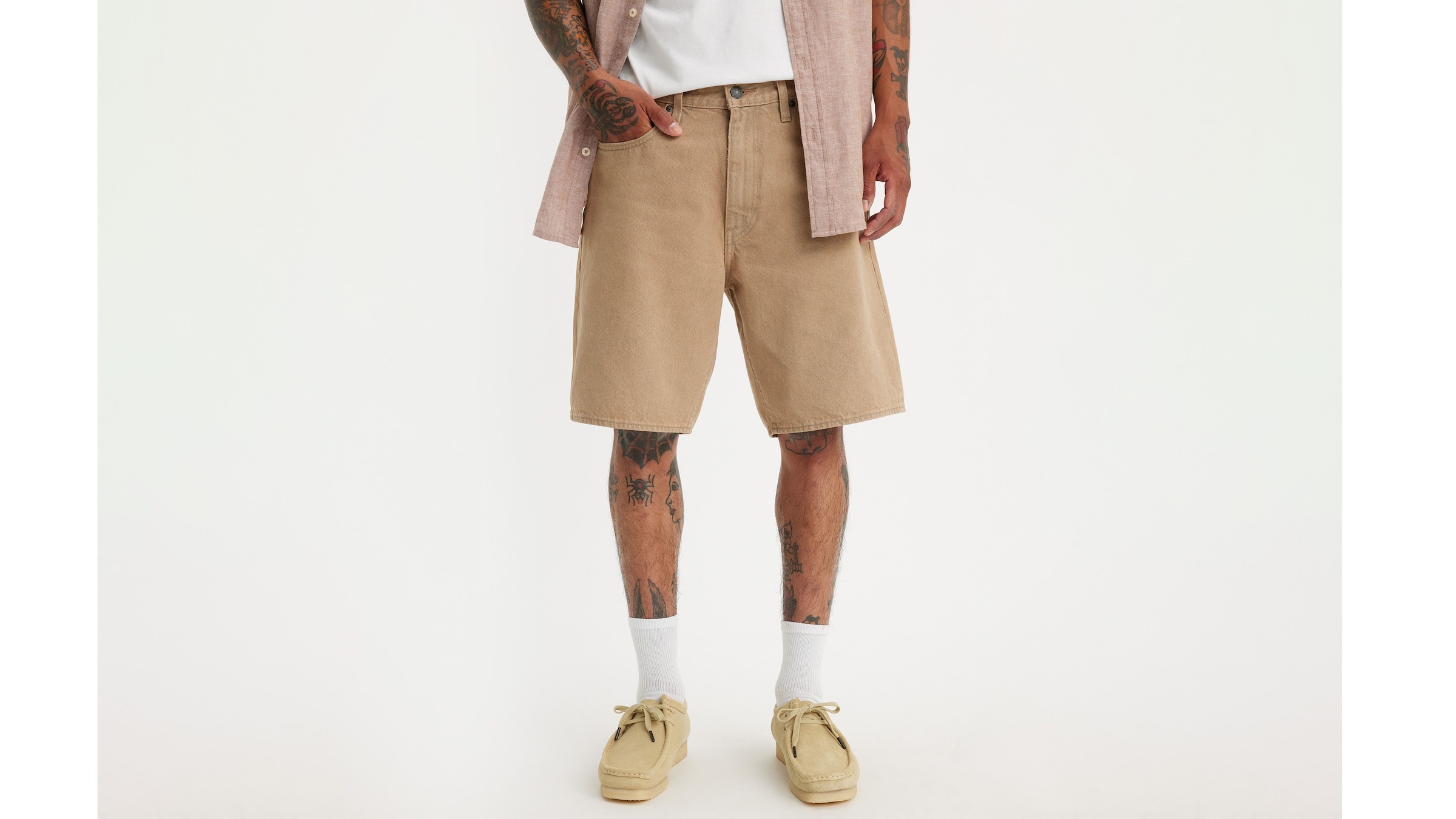 Jeansshorts »468 STAY LOOSE SHORTS BROWNS«