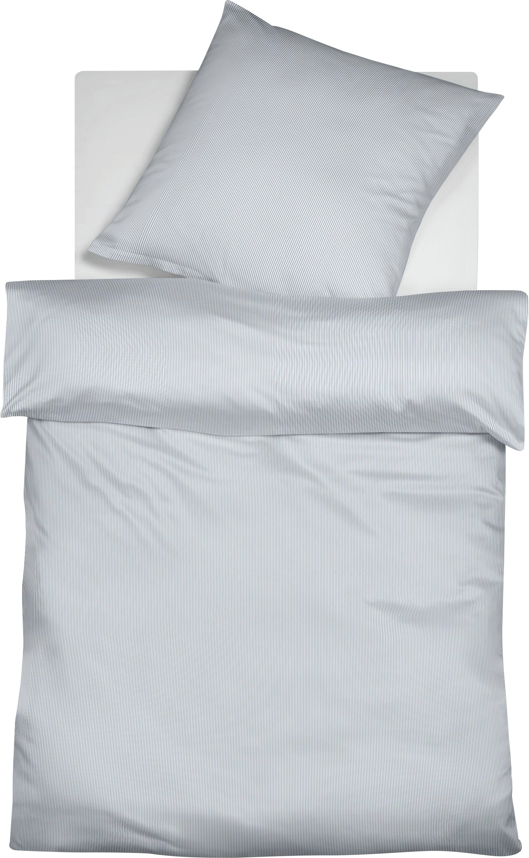 Image of fleuresse Bettwäsche "Porto" 3 Stk. 100% Baumwolle, in Gr. 135x200, 155x220, 200x200cm, Reissverschluss
