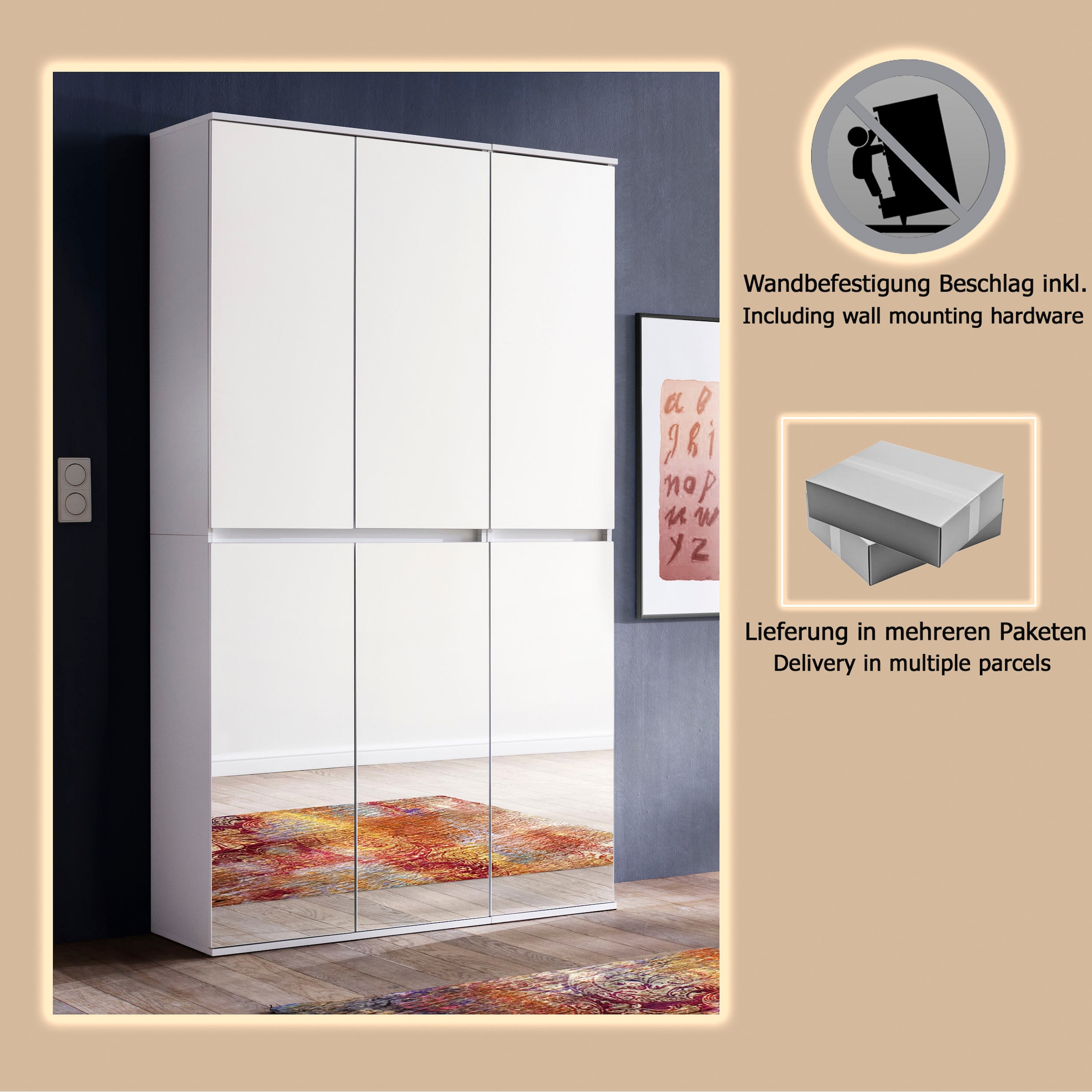 INOSIGN Garderoben-Set »Malcesine« Set, 2 Stk. tlg.