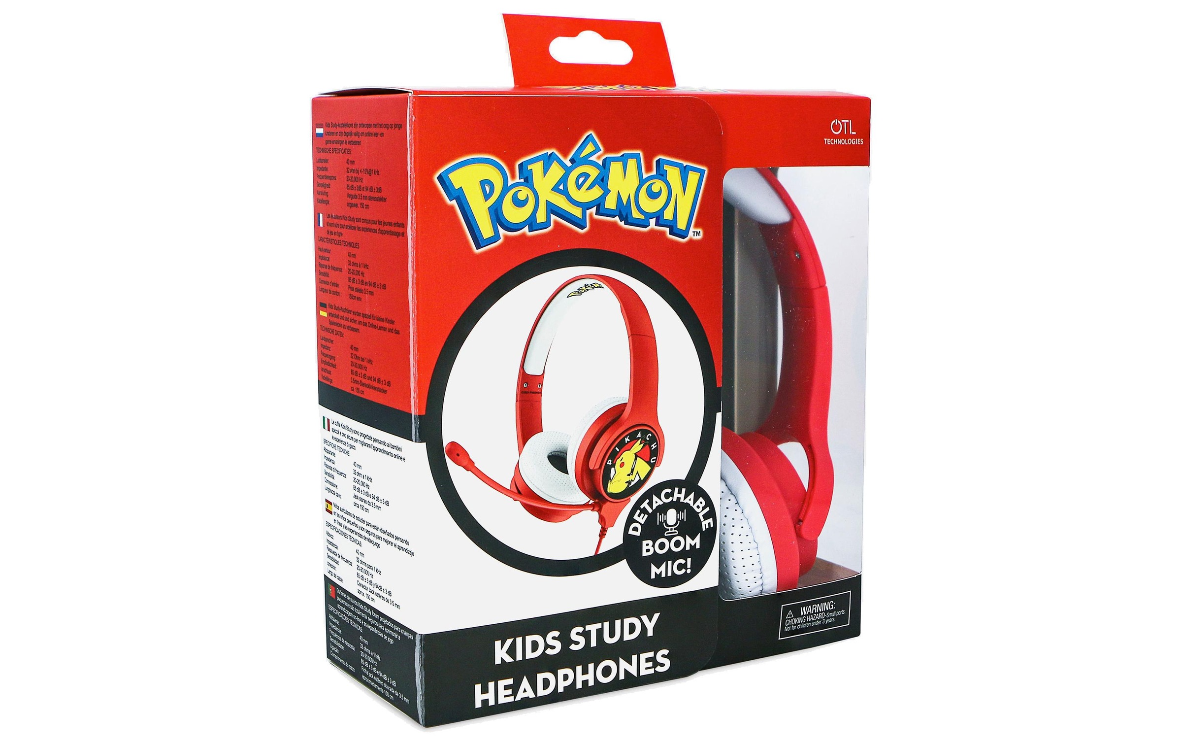 OTL On-Ear-Kopfhörer »Pokemon Study«
