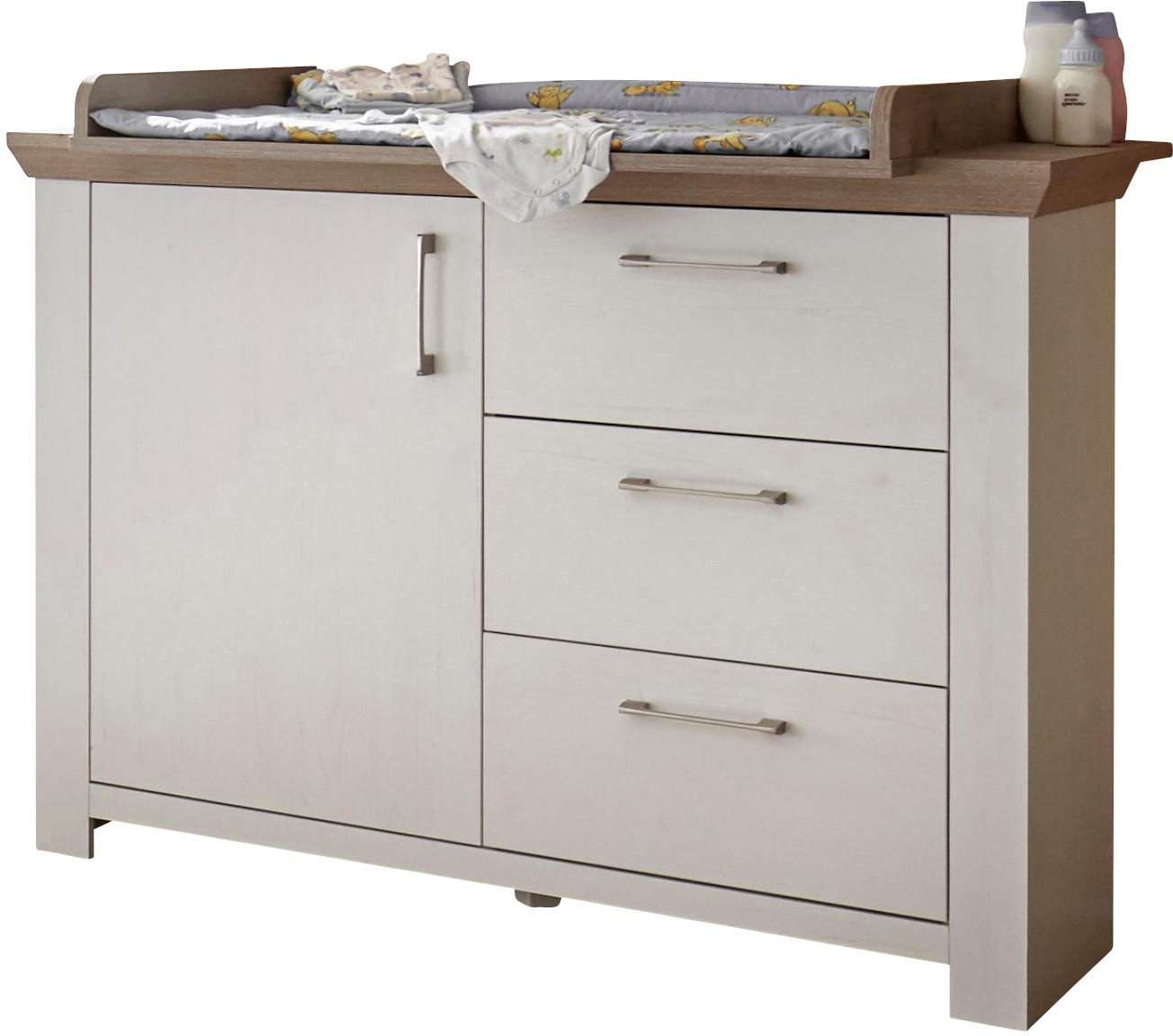 Image of Mäusbacher Babymöbel-Set »Stralsund«, (Spar-Set, 2 St., Bett, Wickelkommode), Bett + Wickelkommode bei Ackermann Versand Schweiz
