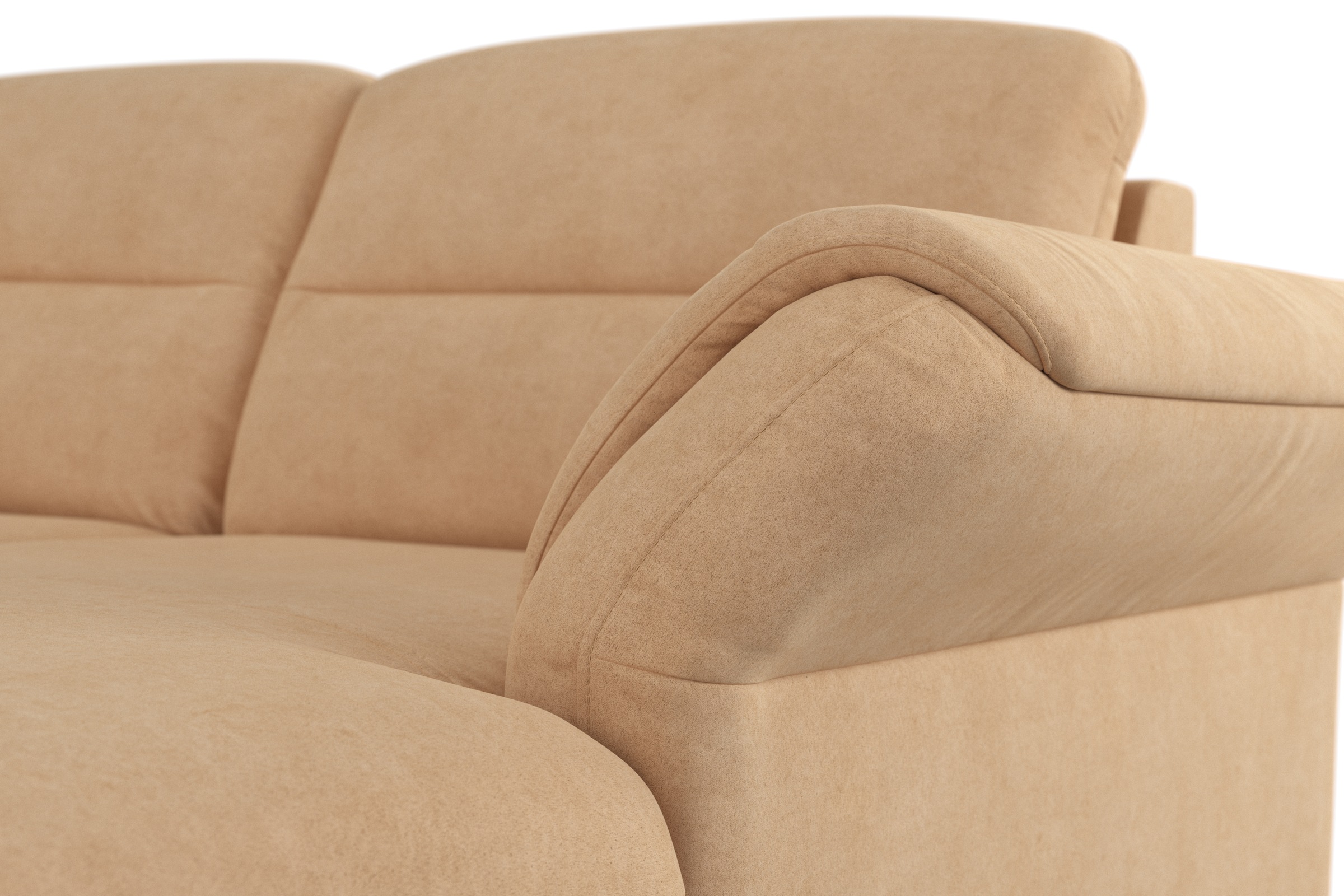 sit&more Paysage de salon »Mellum U-Form« Federkern, wahlweise mit Bettfunktion, Stauraum und Armteilfunktion