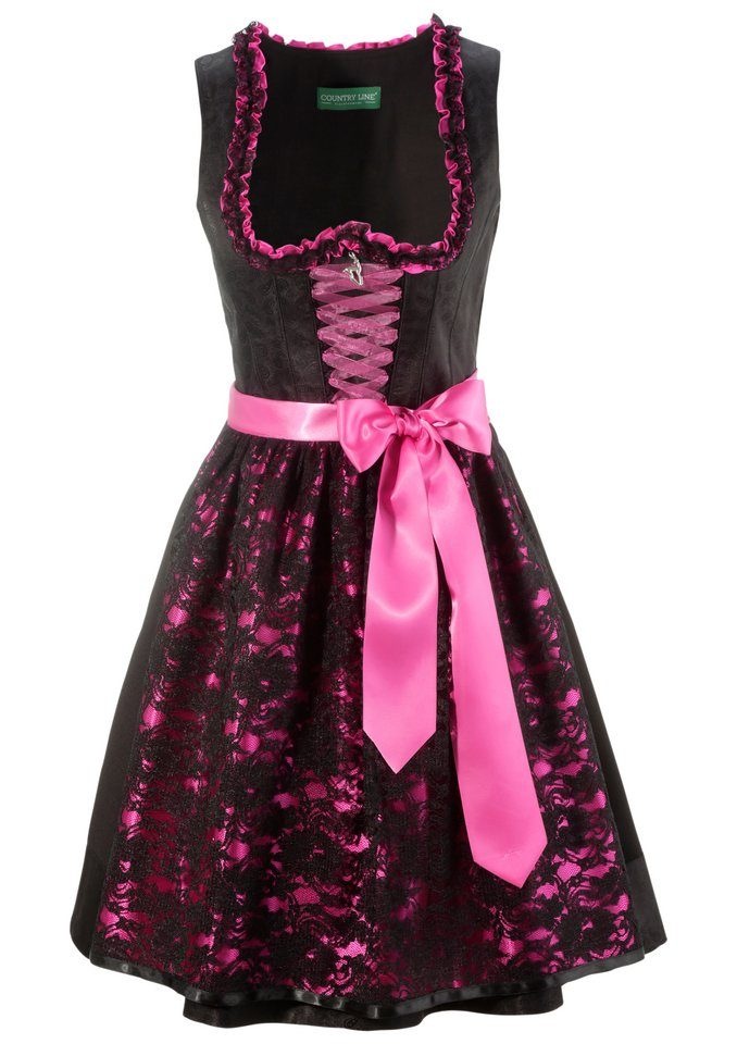 Dirndl midi mit Applikation, Country Line