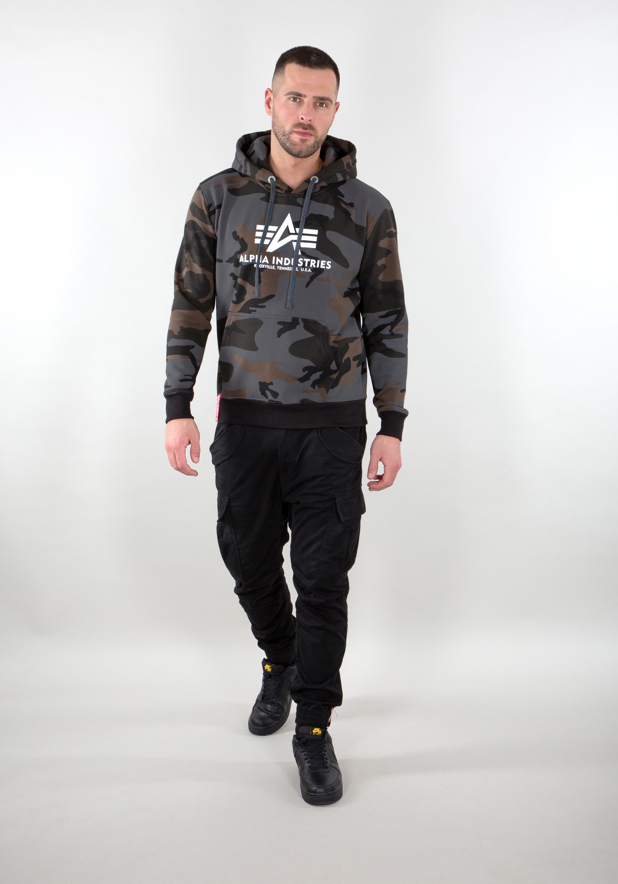 Alpha Industries Hoodie »Alpha Industries Men - Hoodies Basic Hoodie Camo«