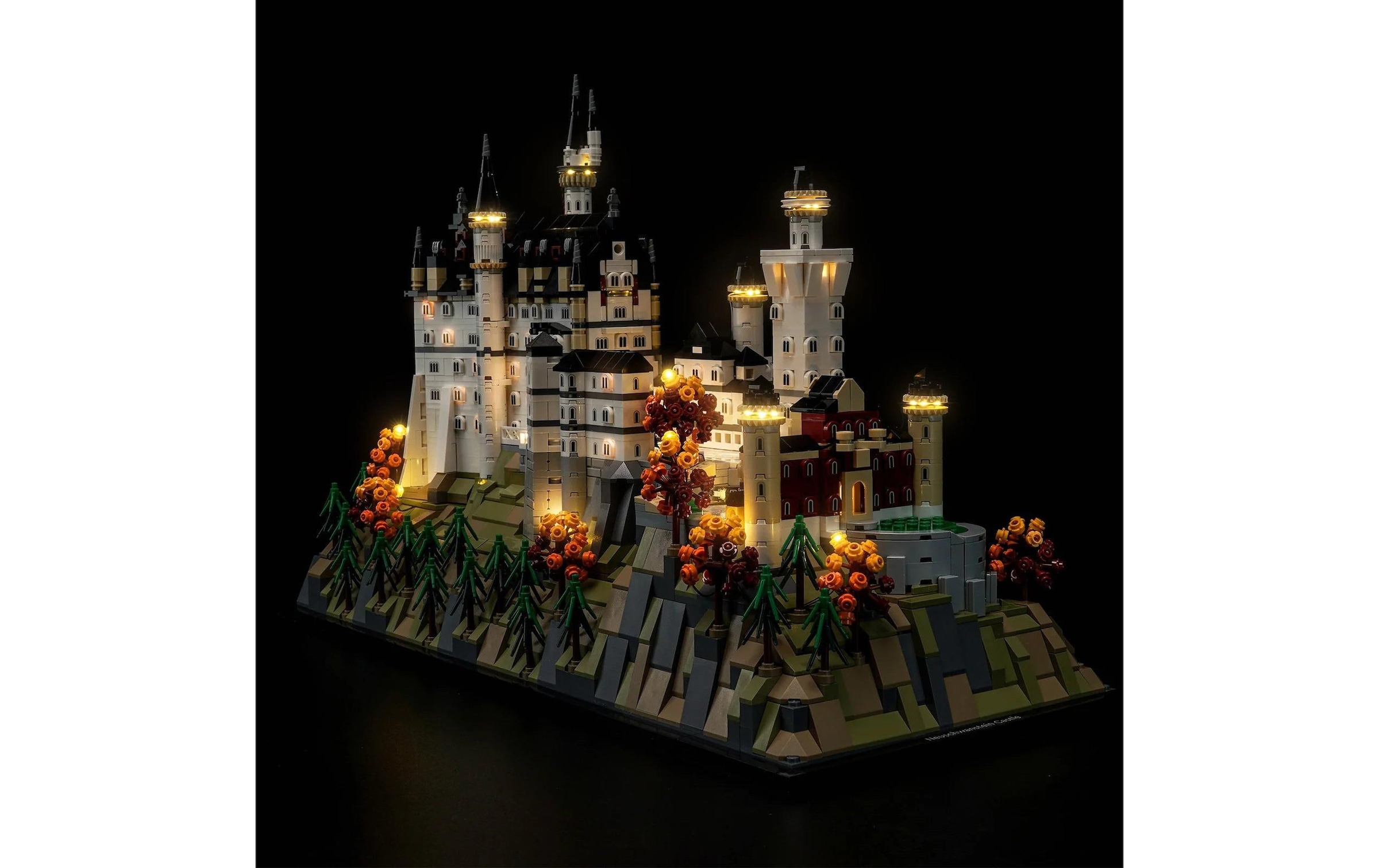 Image of Steinbaukasten "BrickBling Schloss Neuschwanstein -21063"