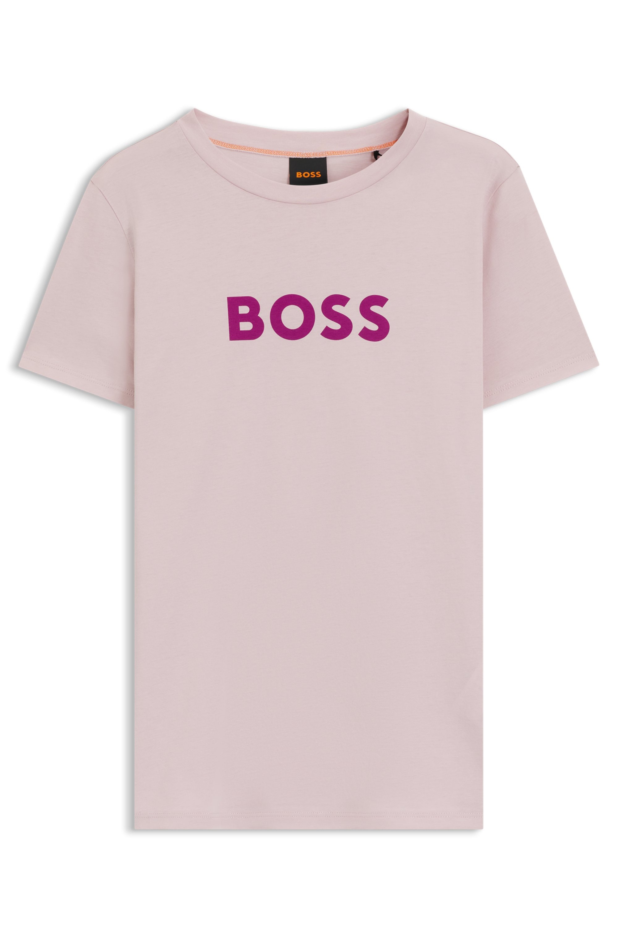 BOSS ORANGE T-Shirt »Elogo Premium Damenmode«, mit BOSS-Schriftzug