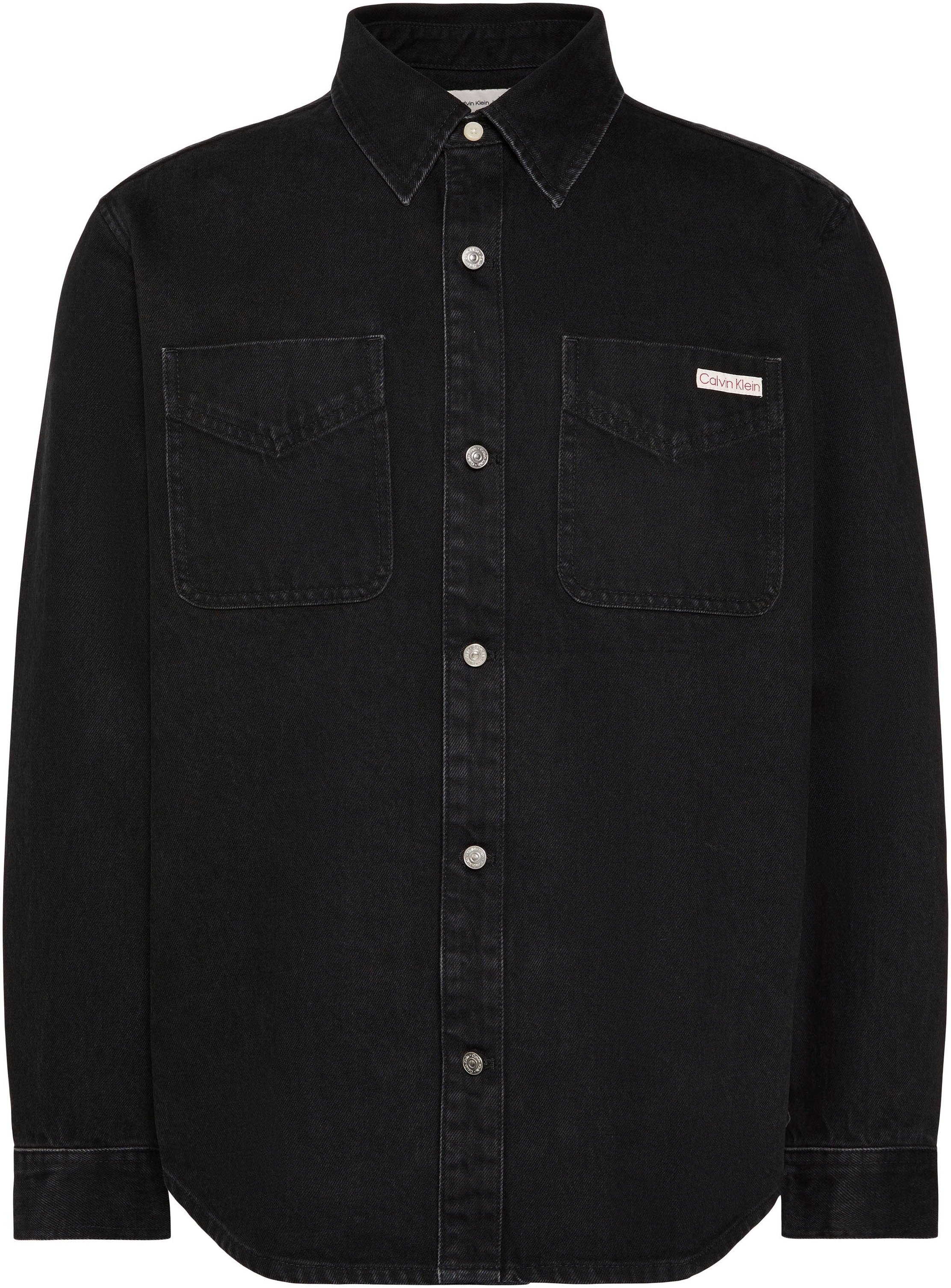 Calvin Klein Jeans Jeanshemd »90S BLACK STONE« Regular fit mit aufgesetzten Brusttaschen