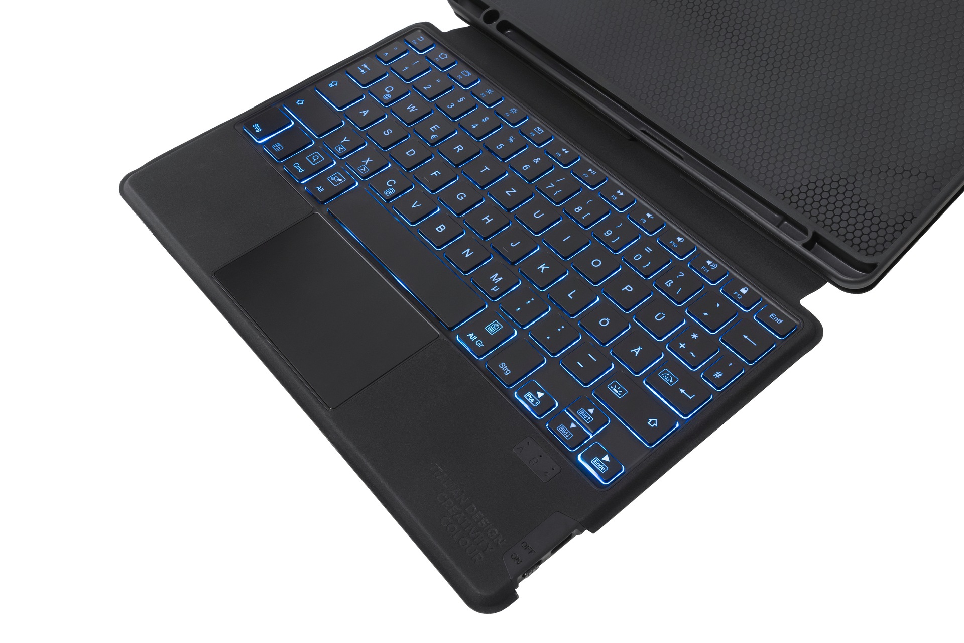 Samsung Tablet-Hülle »BookCover Keyboard by Tucano für Samsung Galaxy TabS6 Lite«, Backcover, Schutzhülle, Handyschutzhülle, Case, Schutzcase, stossfest