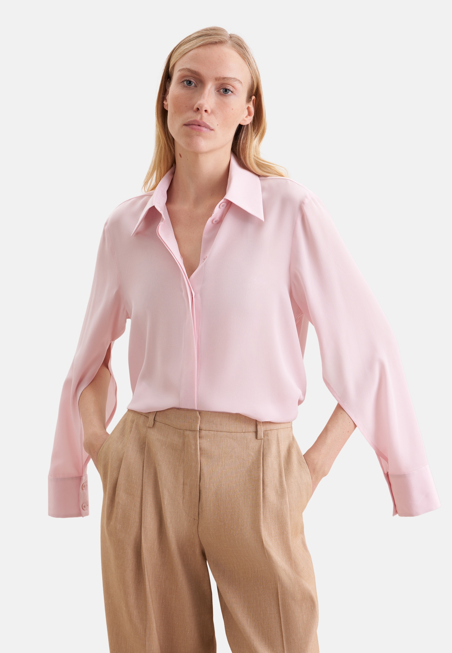 Image of seidensticker Klassische Bluse Tunika Uni