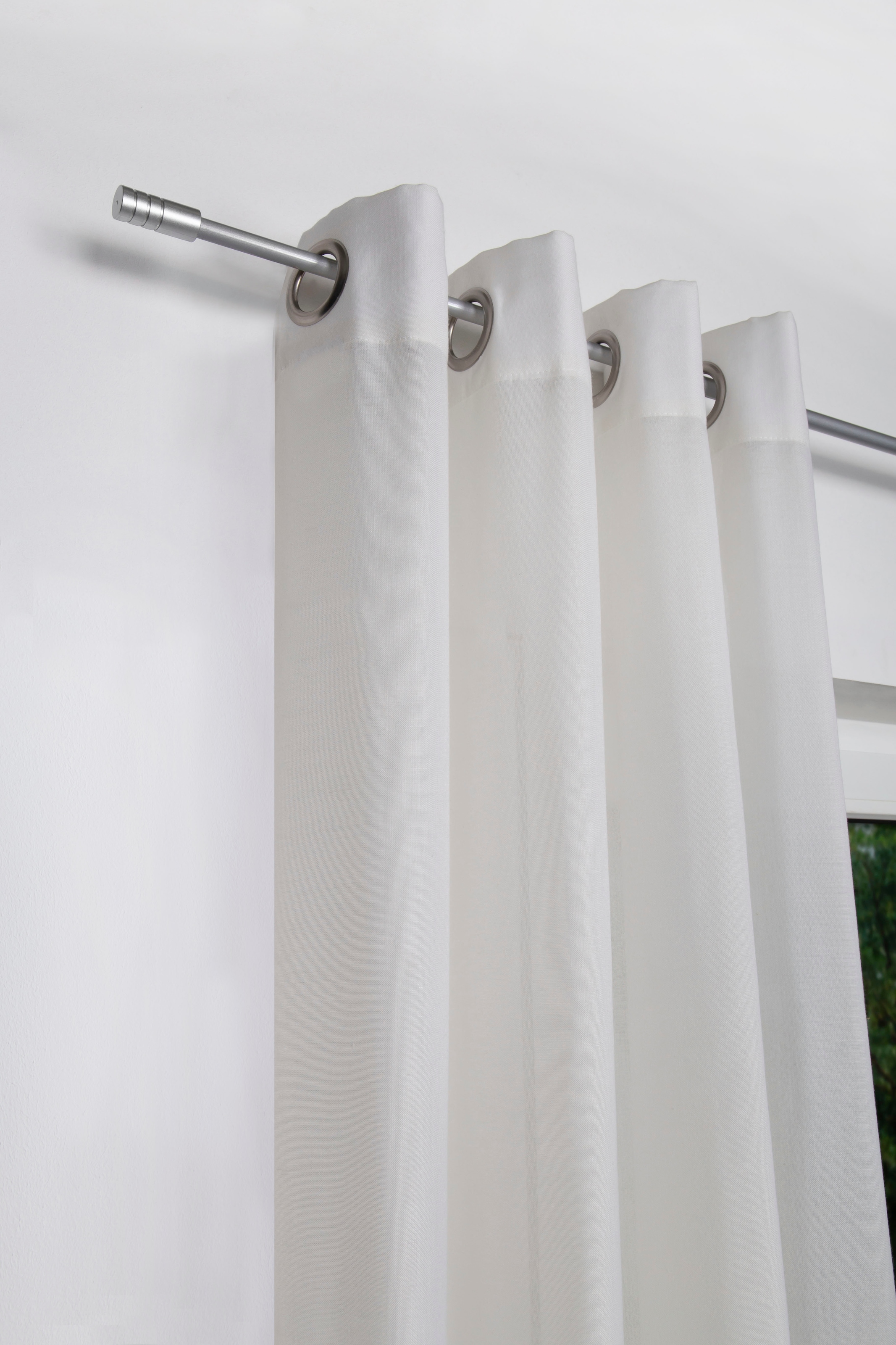 mydeco Gardinenstange »rillcube« Ø 16 mm 1 läufig-läufig ausziehbar