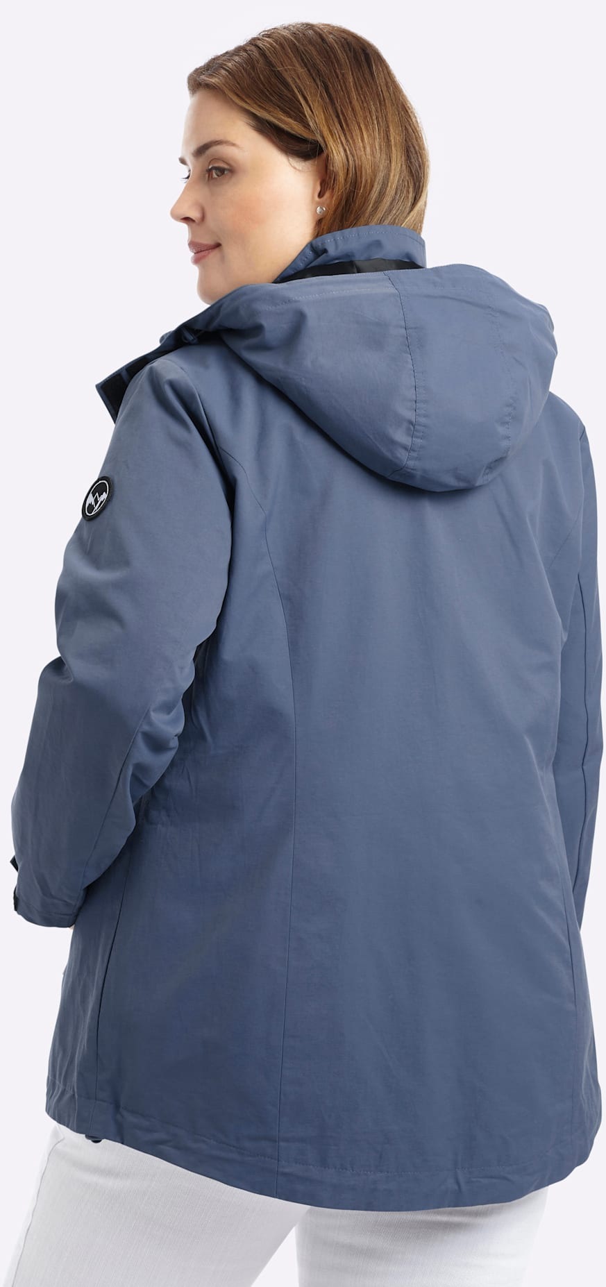 Sheego Regenjacke mit Kapuze