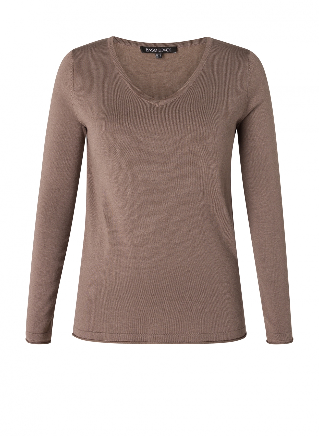 Base Level Pull col V mit V-Ausschnitt
