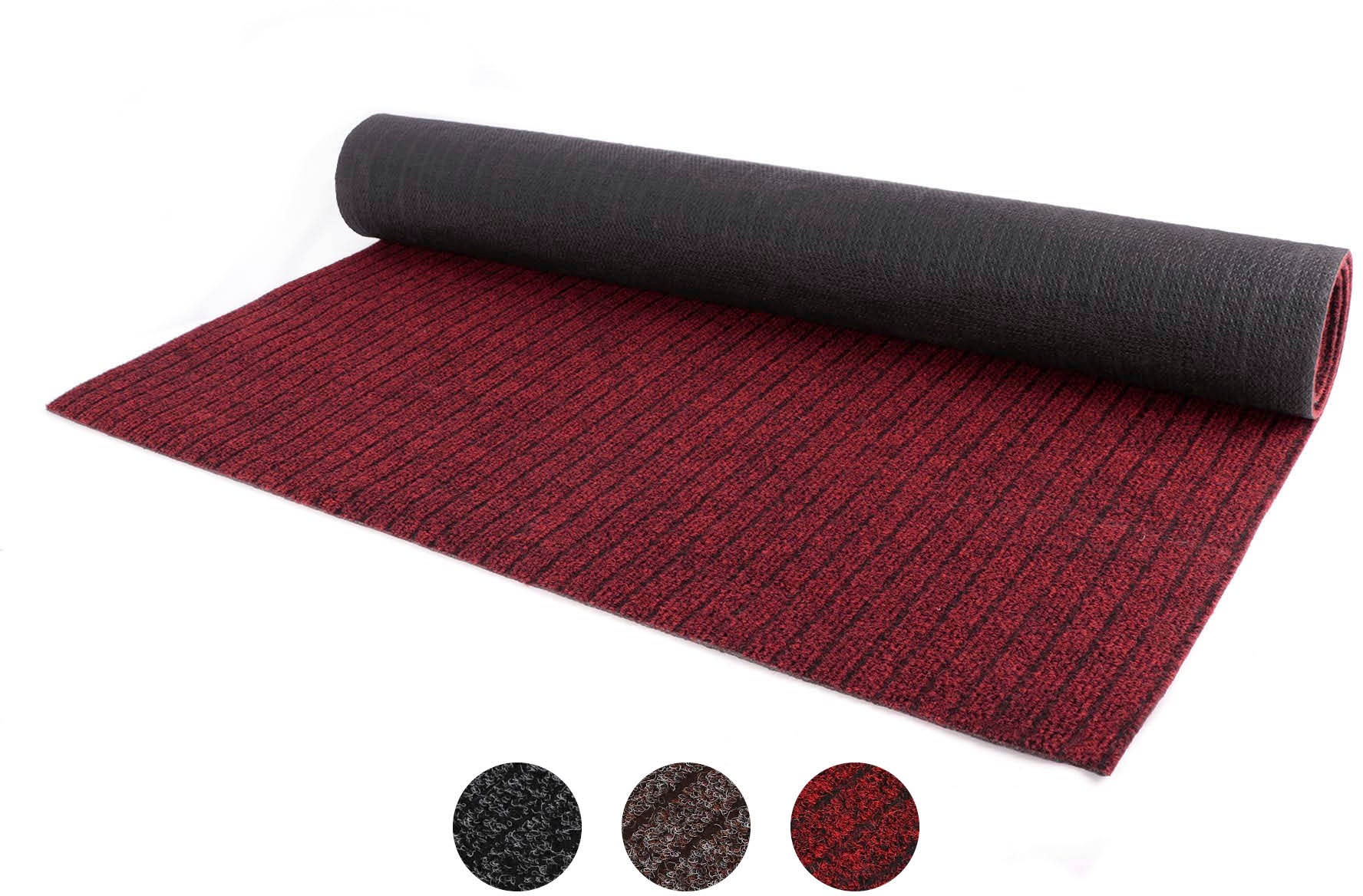 Image of Primaflor-Ideen in Textil Läufer »VALENCIA«, rechteckig, 5,2 mm Höhe, Schmutzfangläufer, Schmutzfangteppich, Schmutzmatte, rutschhemmend, waschbar, ideal in Diele & Flur bei Ackermann Versand Schweiz