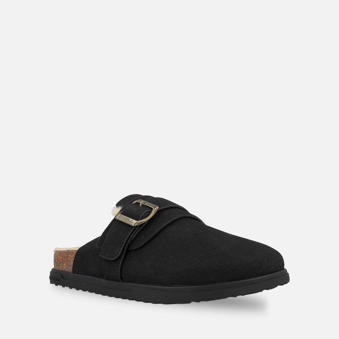 Image of ONeill Hausschuh "LERRY FUR MULE WOMEN LOW" mit Leo-Muster