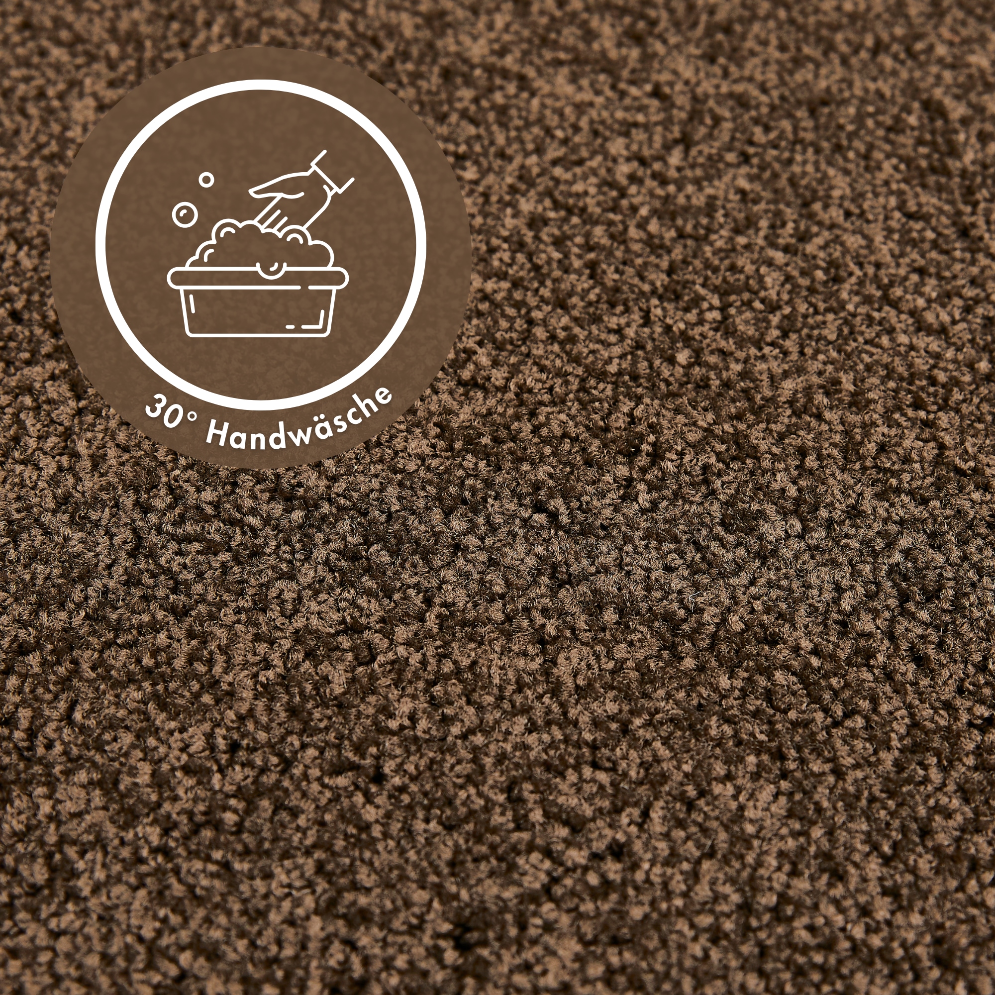 my home Fussmatte »Emil, Made in Netherlands«, rechteckig, 6 mm Höhe, Schmutzfangmatte, Uni Farben, rutschhemmend, waschbar (Handwäsche)