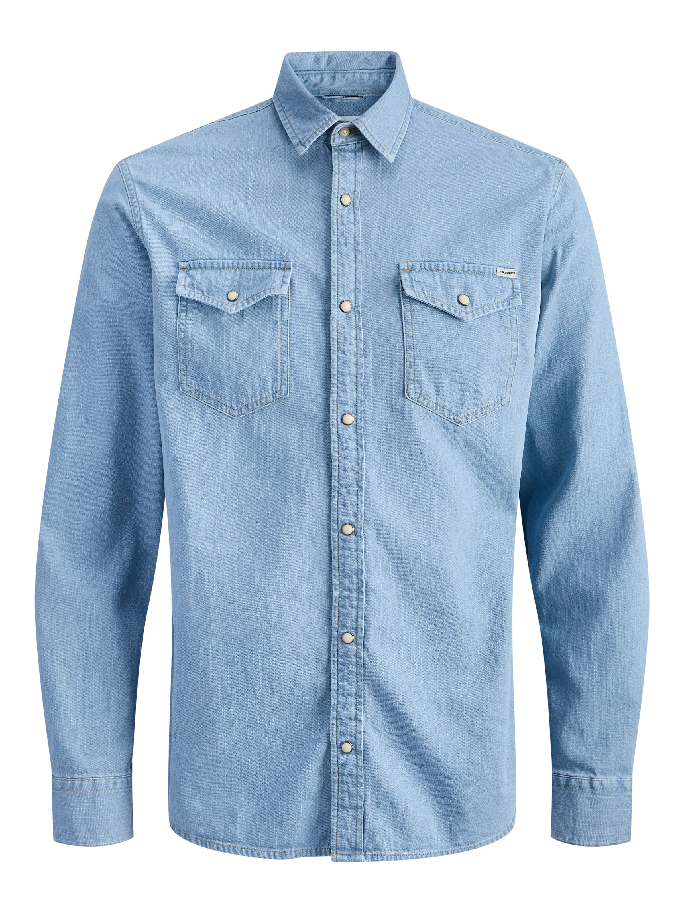 Jack & Jones Chemise à manches longues »JJESHERIDAN SHIRT L/S NOOS« mit angesetzter Brusttasche