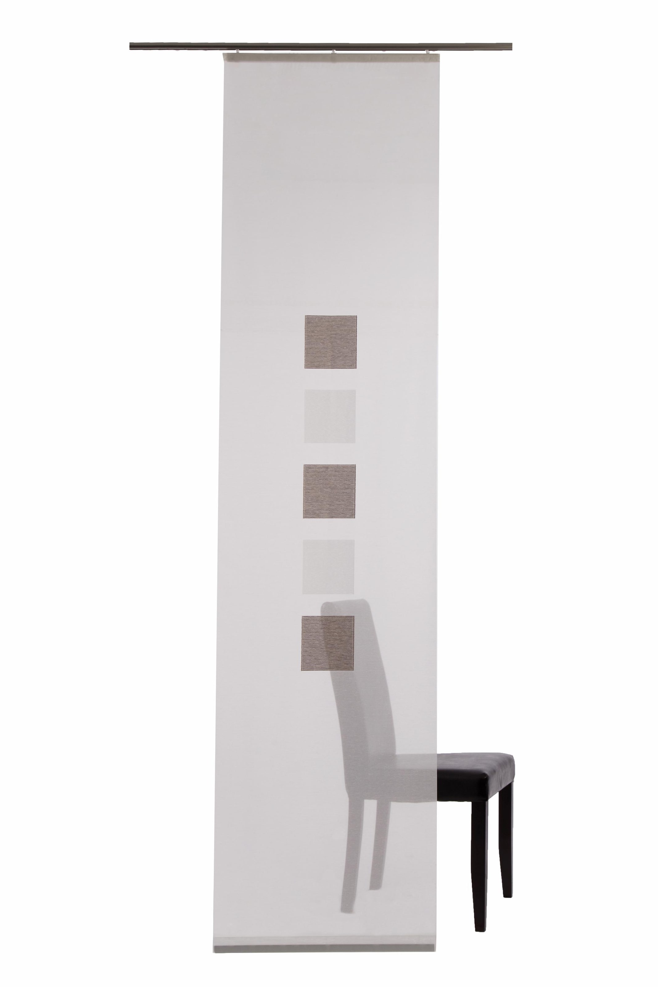 HOMING Schiebegardine »Elias« Klettband 1 Stk. tlg. geometrisch, modern, Wohnzimmer, Schlafzimmer