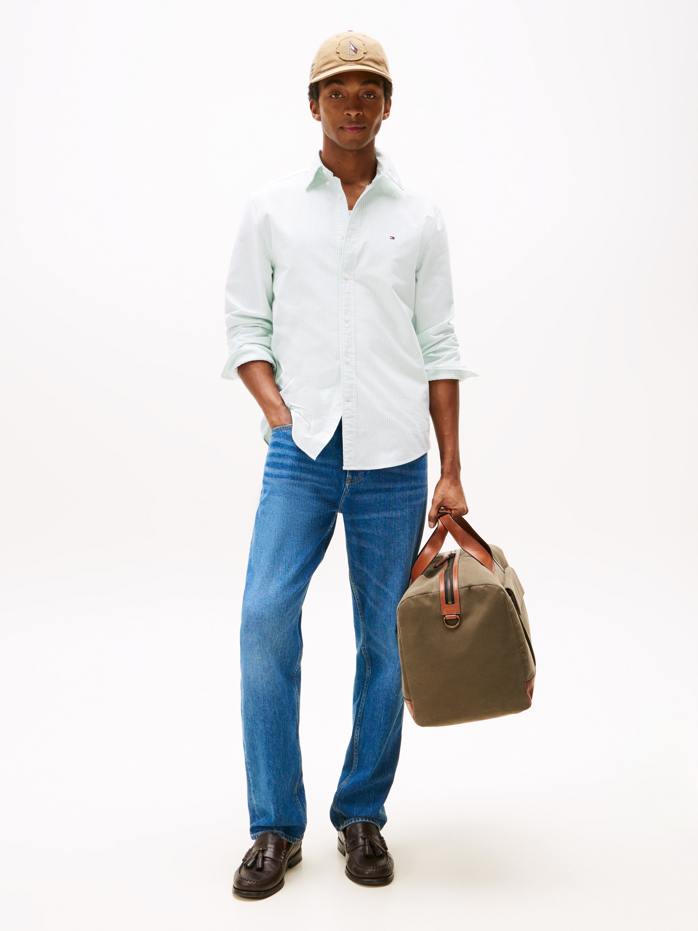 Tommy Hilfiger Chemise à manches longues »HERITAGE OXFORD STRIPE RF SHIRT«