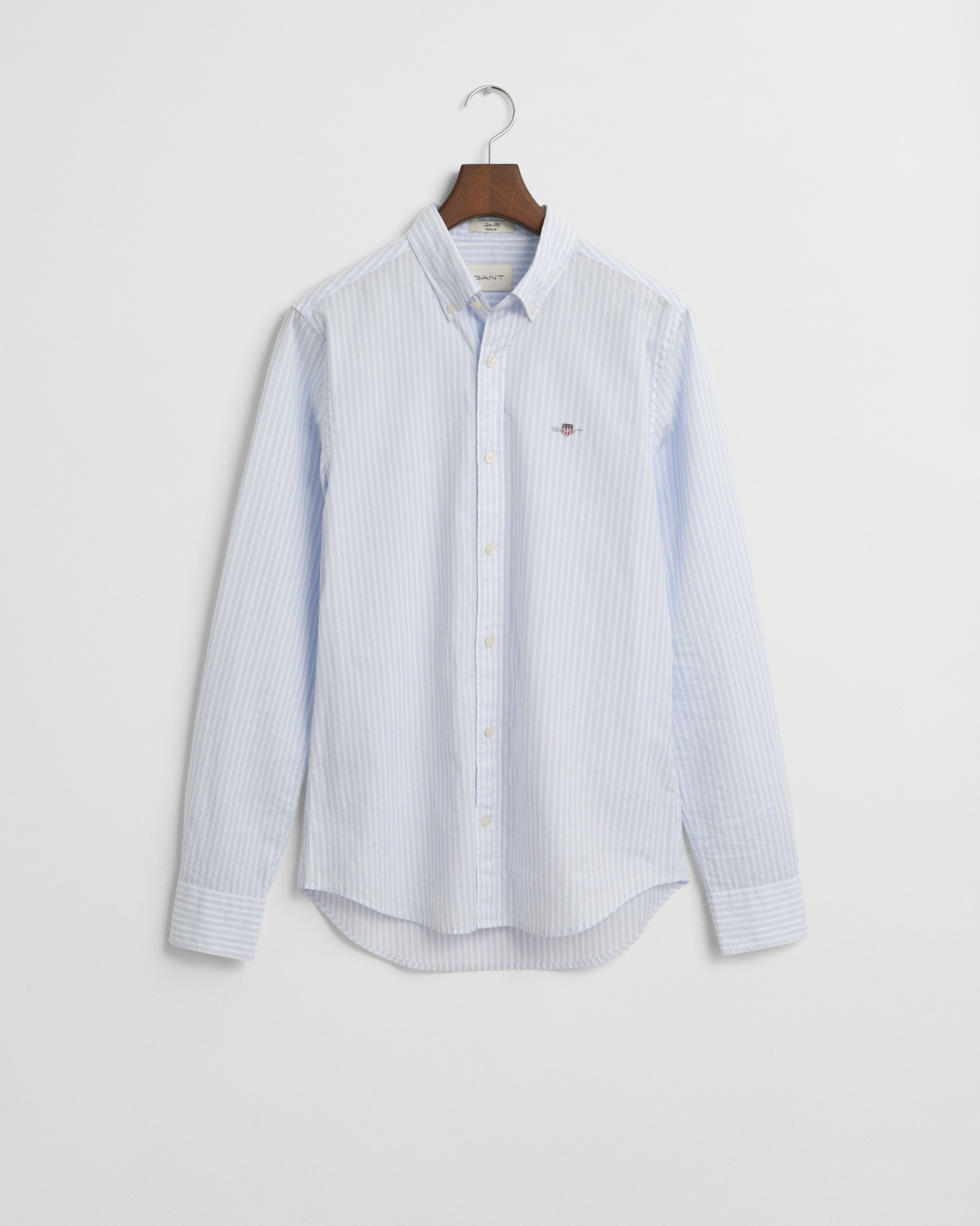 Gant Langarmhemd »SLIM POPLIN STRIPE SHIRT«