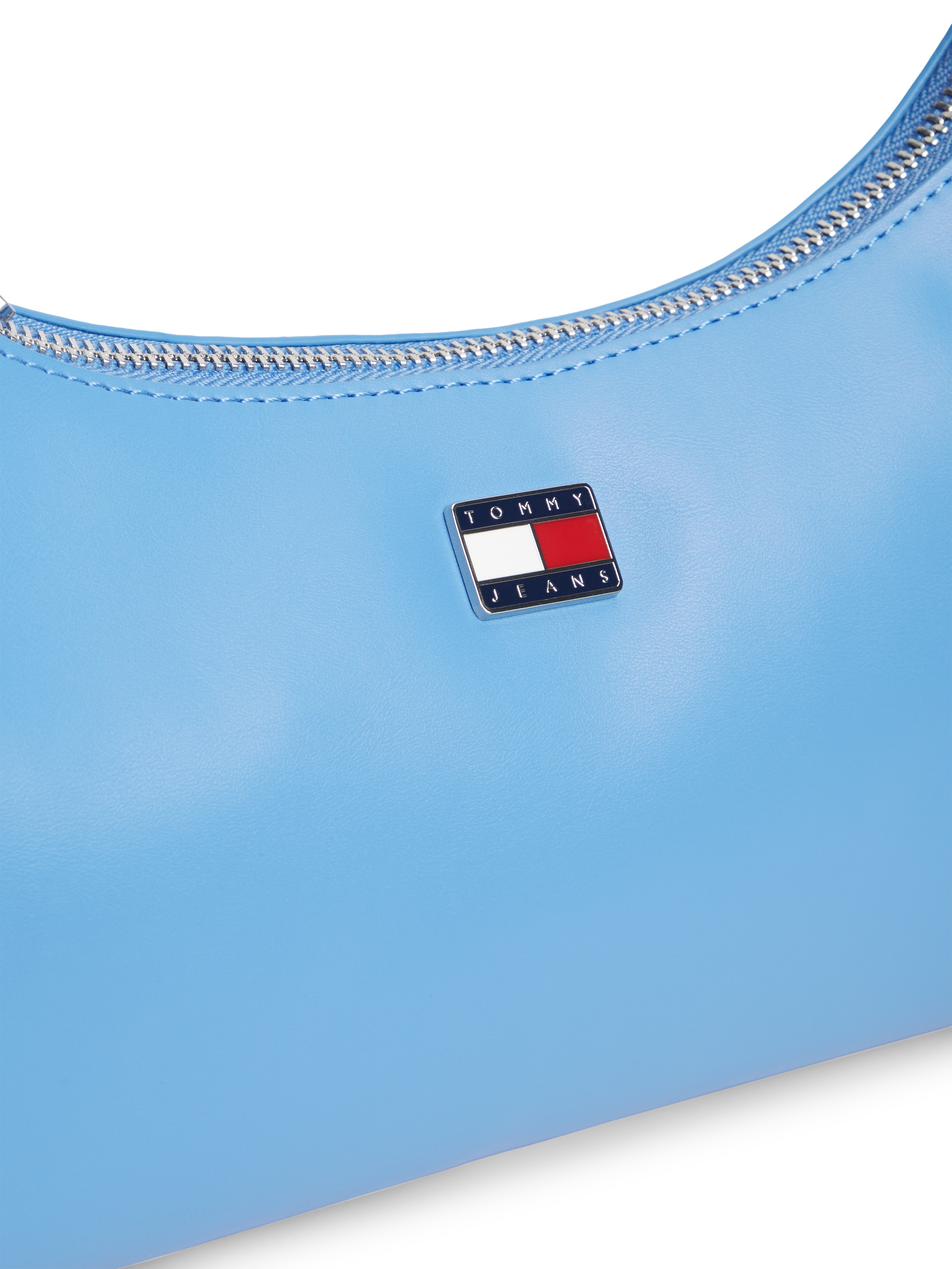 Tommy Jeans Sac à bandoulière »TJW CITY CHARM SHOULDER BAG« Sac à épaule femme, sac à main avec élément décoratif coloré
