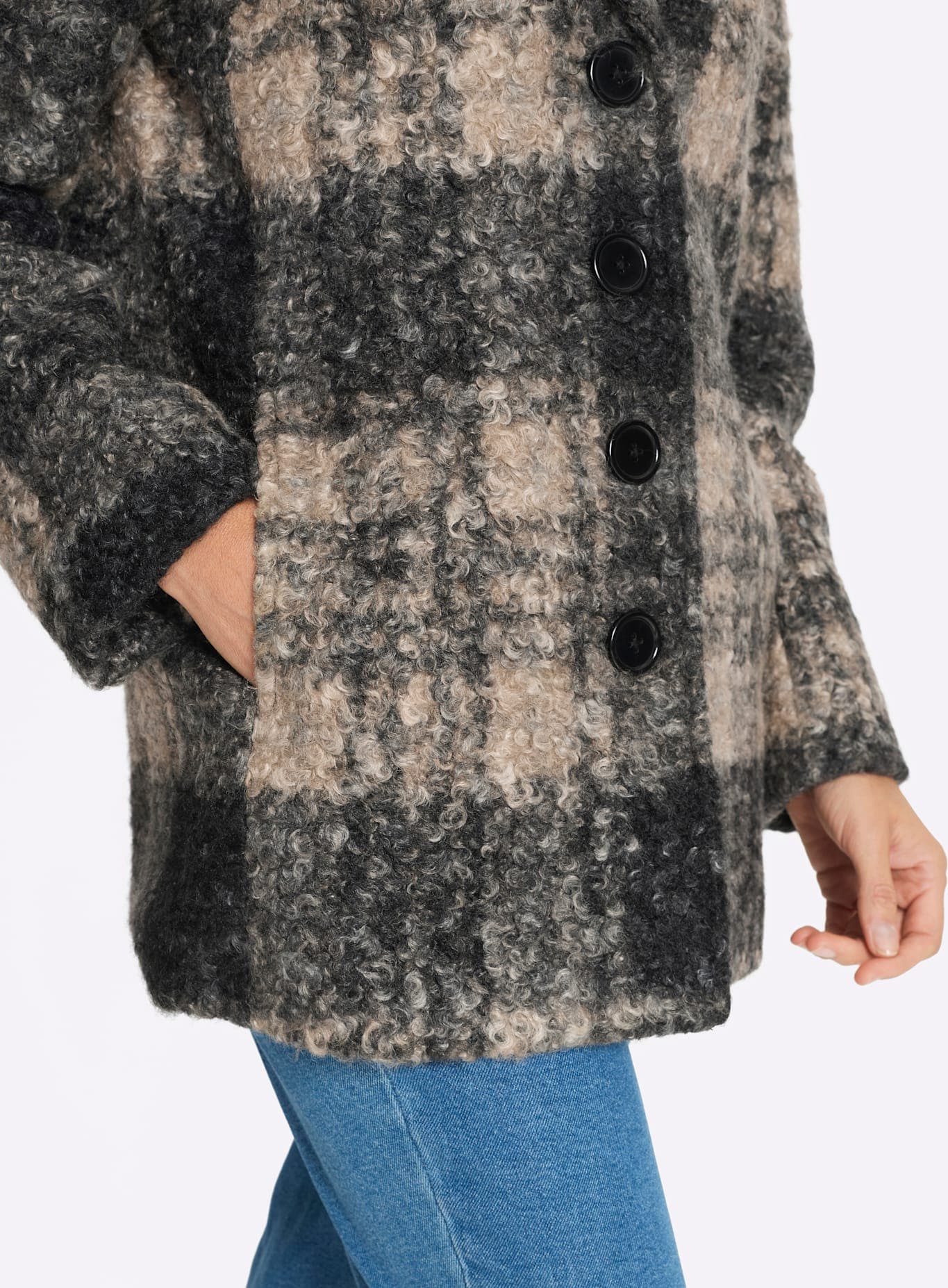 Classic Basics Veste longue sans capuche