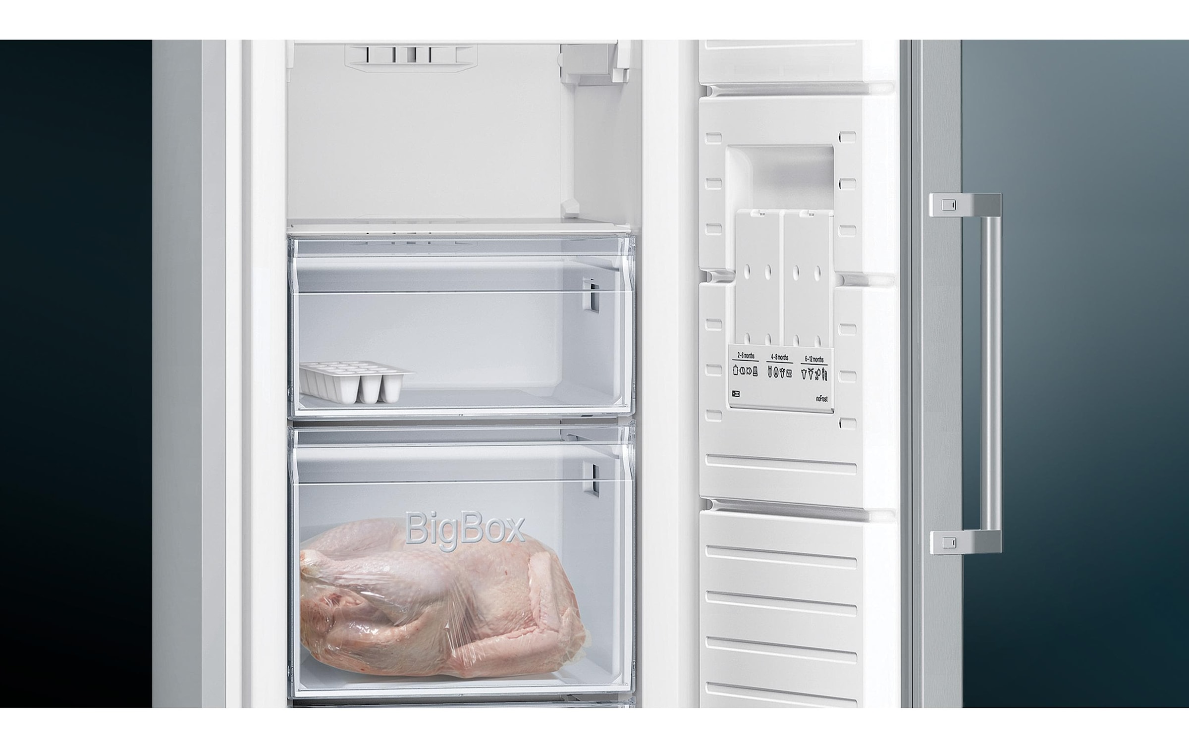 SIEMENS Congélateur iQ300 »GS36NVIEP« 186 cm hoch 60 cm breit