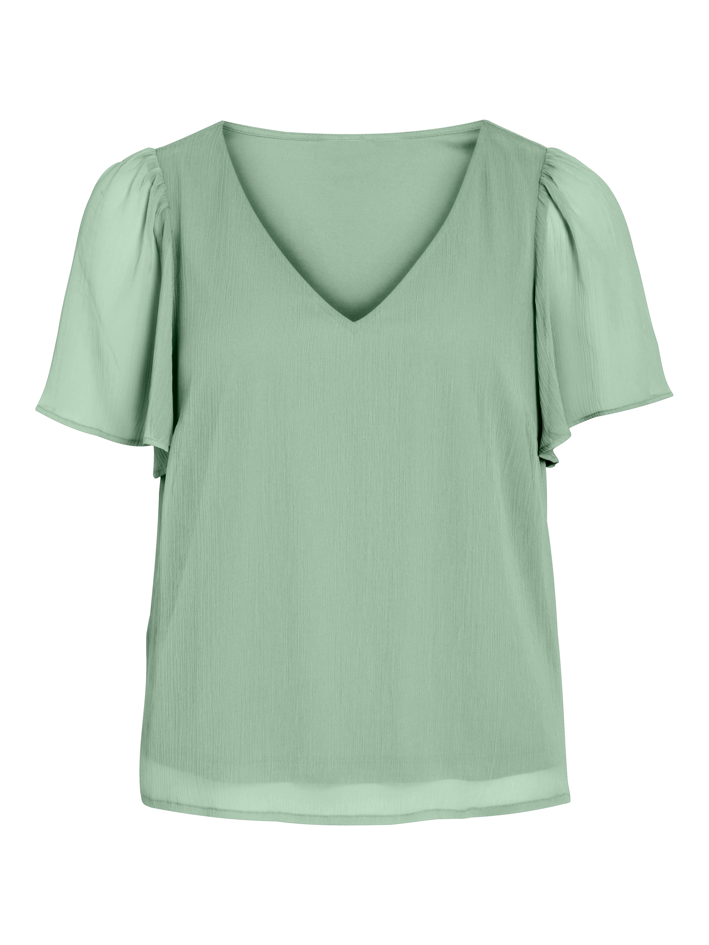 Vila T-shirt »VIFALIA V-NECK S/S TOP - NOOS«