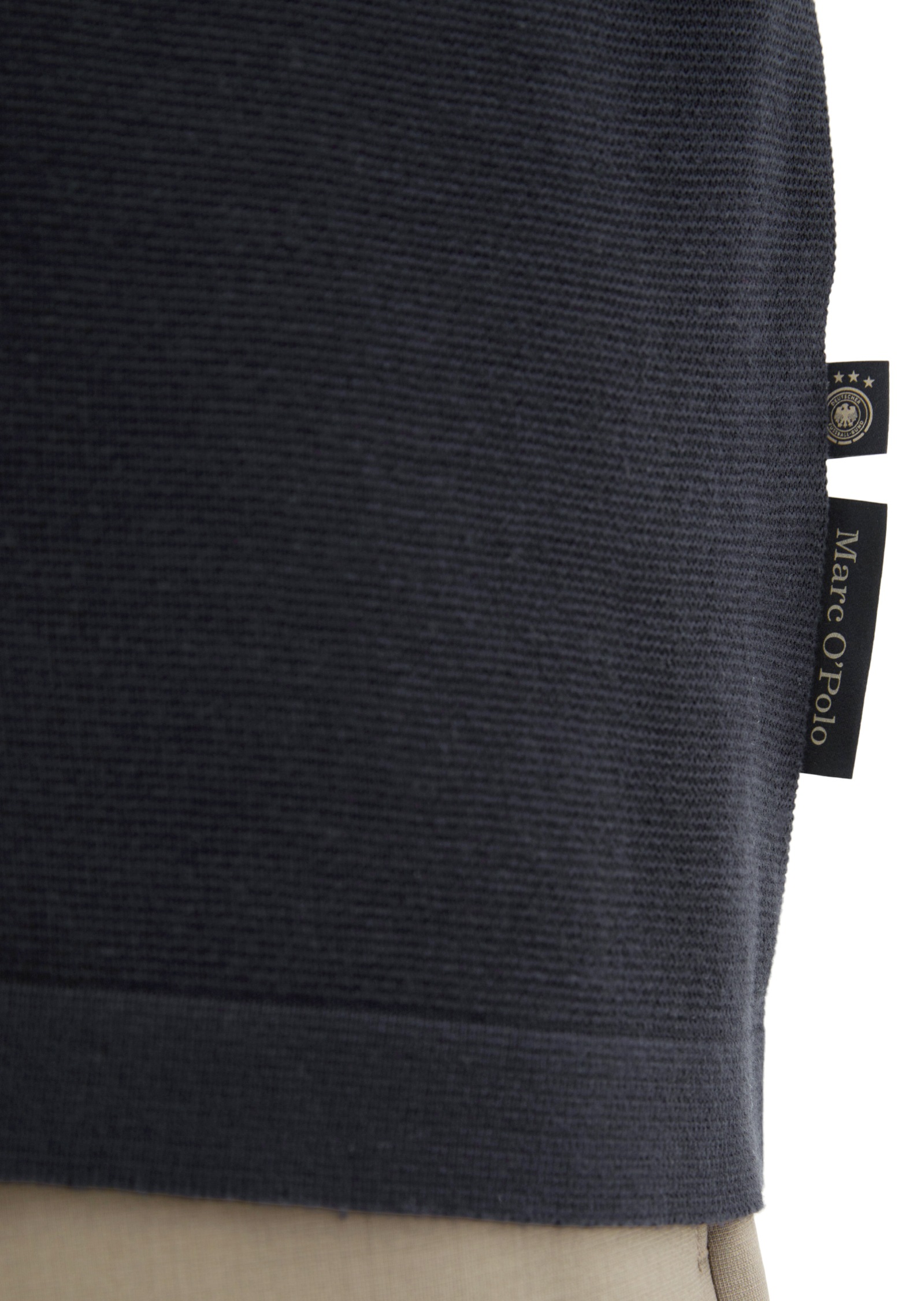 Marc O'Polo Poloshirt »DFB Travel Collection« aus reiner Bio-Baumwolle, Strick-Polo