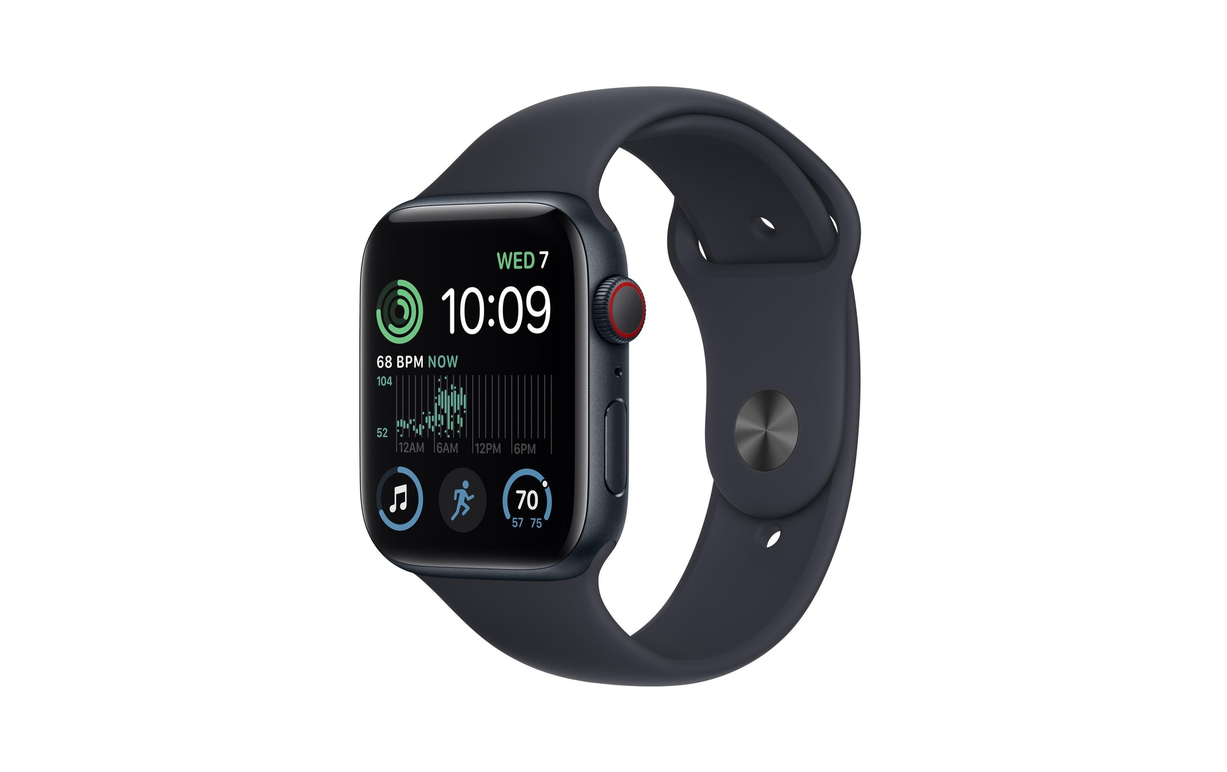 Image of Apple Smartwatch »SE 2022 44mm Midnight Alu Cell« bei Ackermann Versand Schweiz