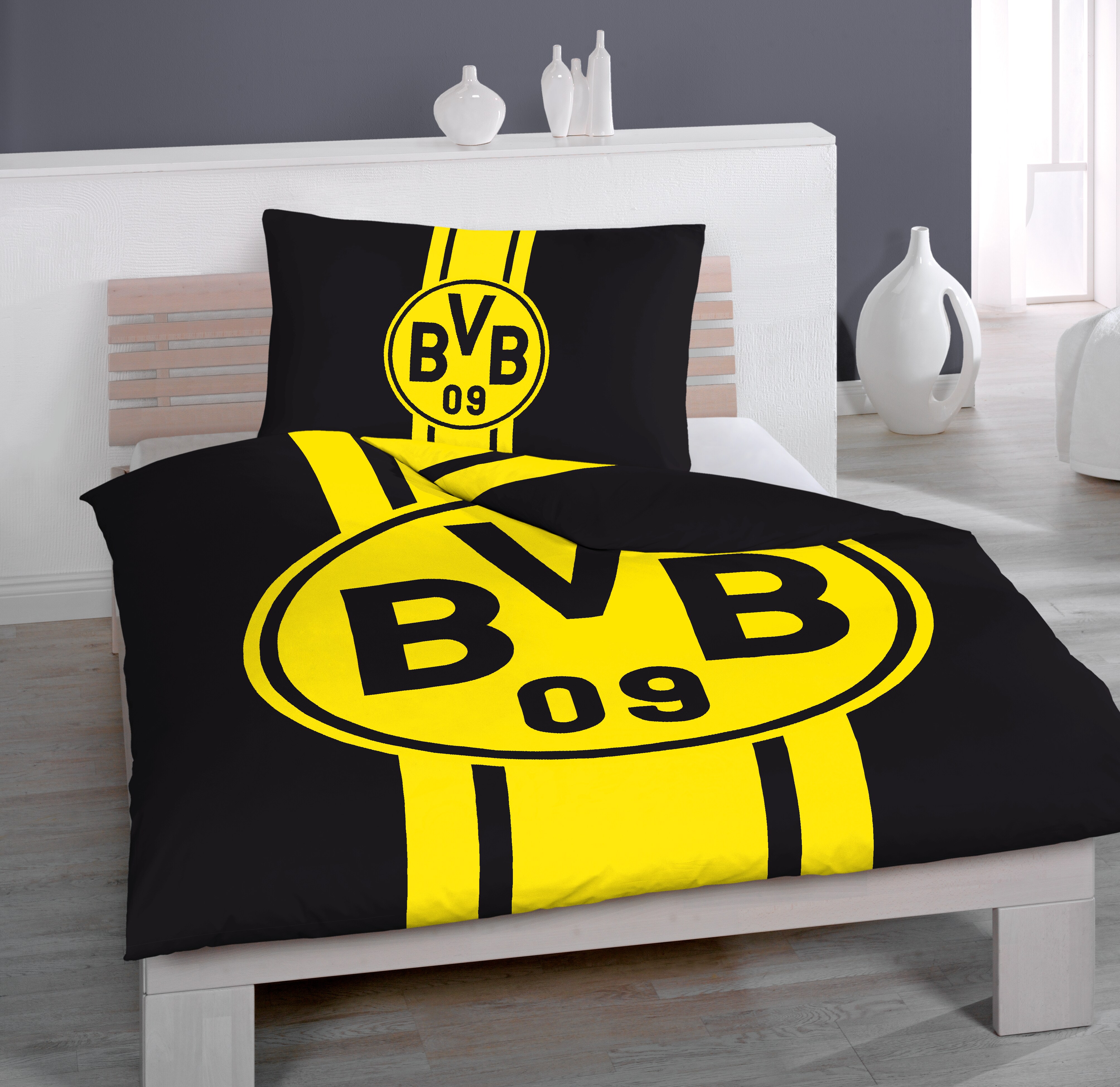 Image of Borussia Dortmund Bettwäsche »Renforcé-Bettwäsche »BVB««, (2 tlg.) bei Ackermann Versand Schweiz