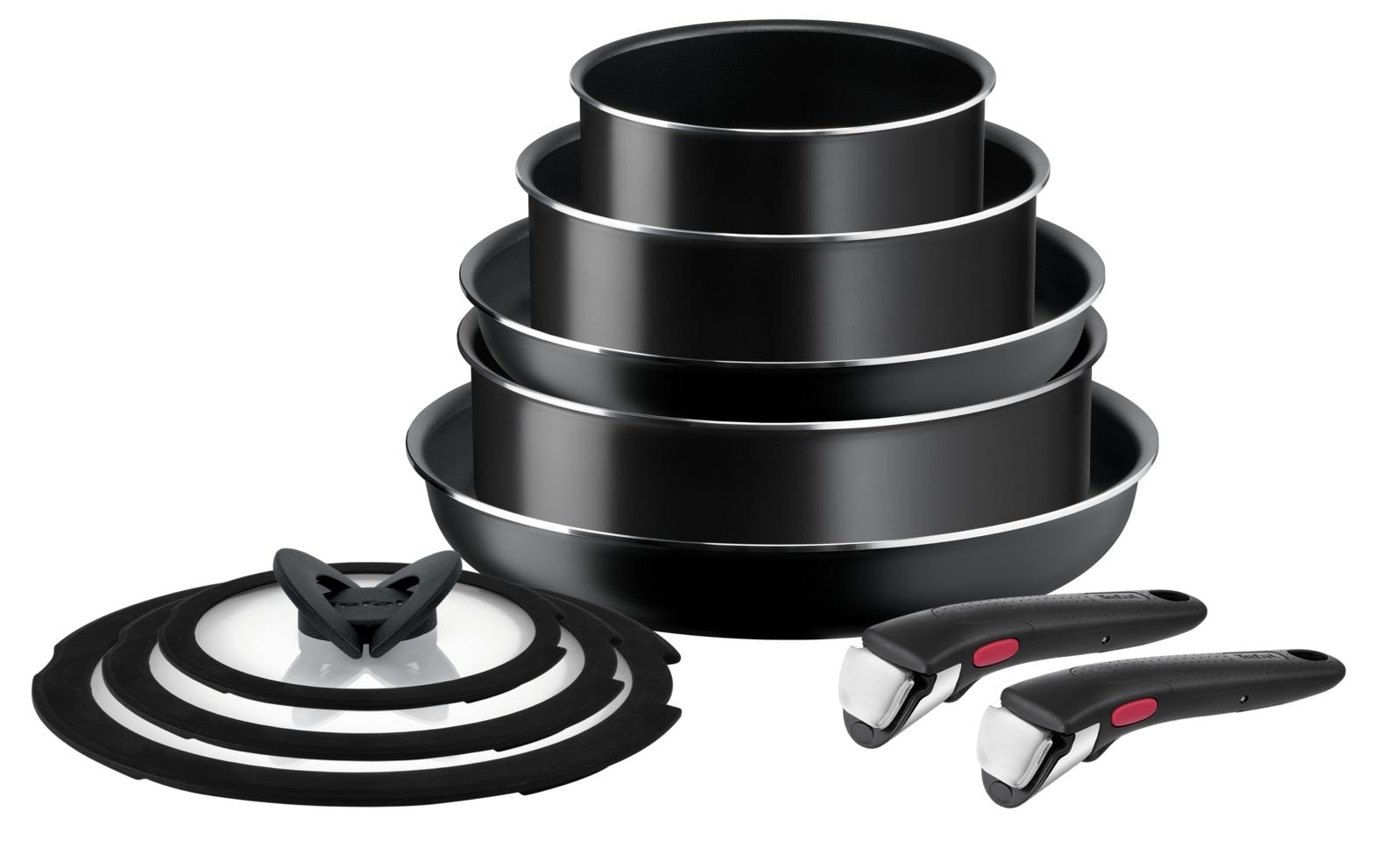 Tefal Set de casseroles »Ingenio Easy Cook & Clean 28 cm« 10 tlg.