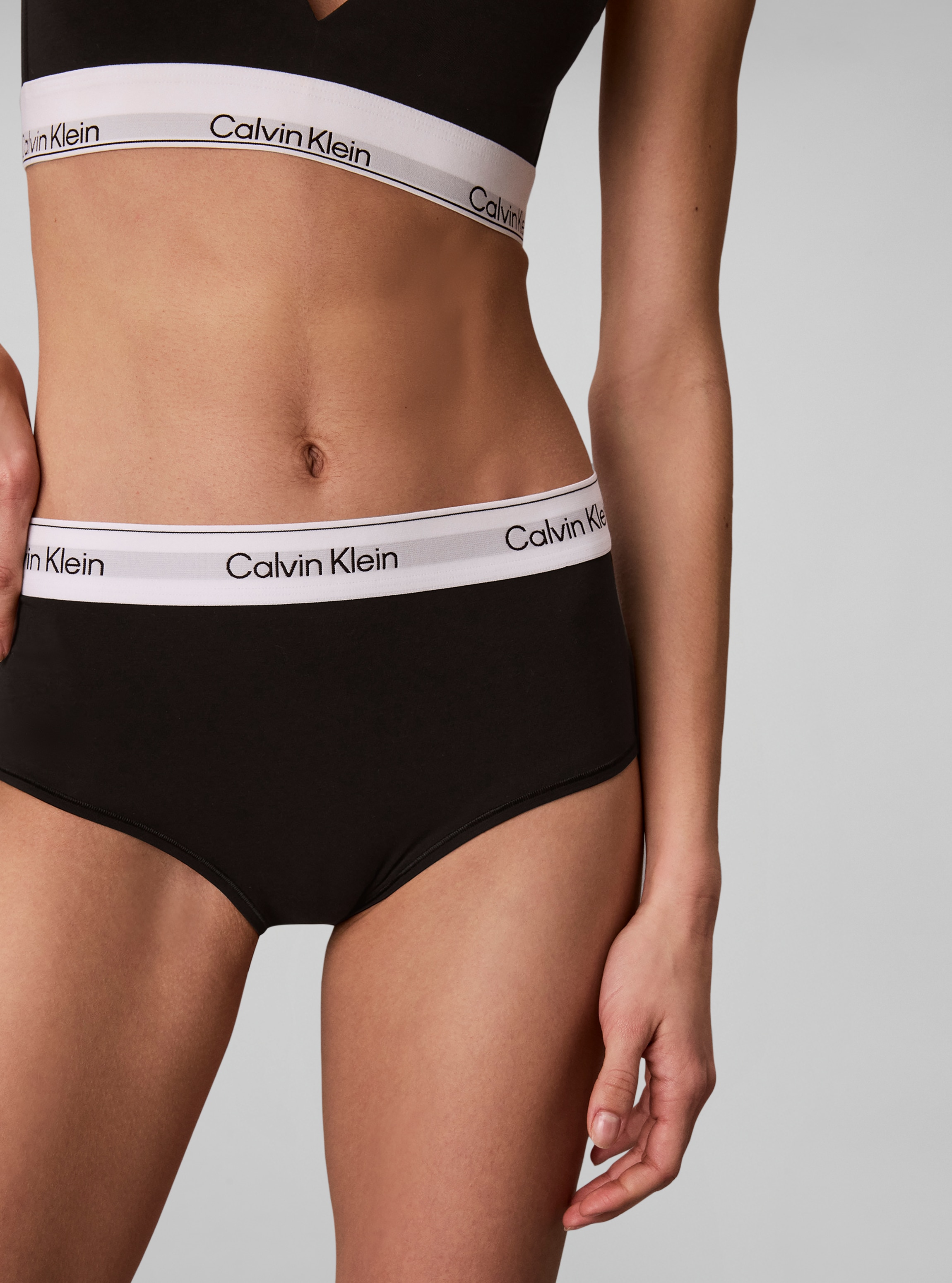 Calvin Klein Underwear High-Waist-Hipster »HIGH WAIST HIPSTER« Regular fit mit elastischem Bund