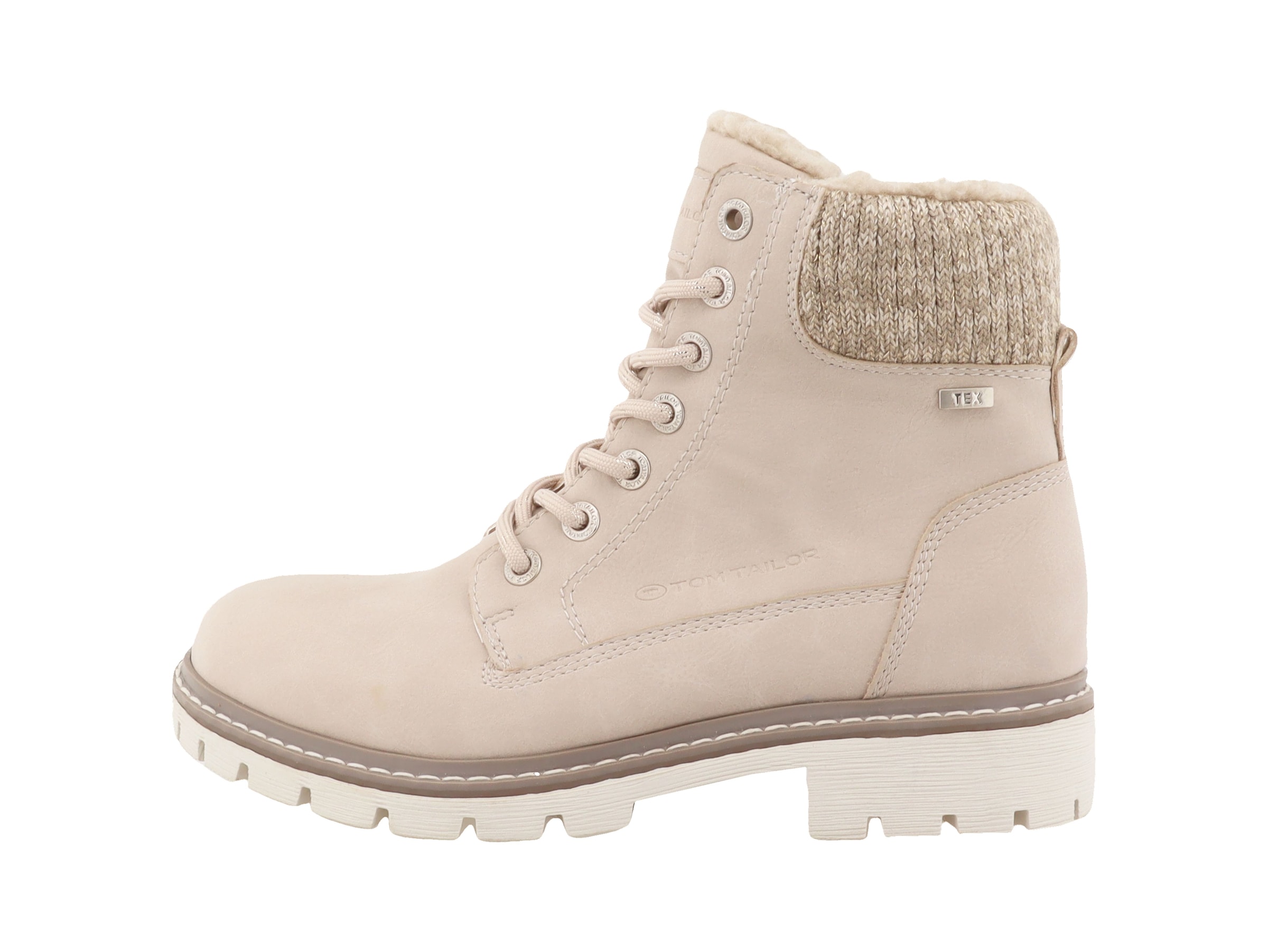 TOM TAILOR Bottines à lacets  Winterboots mit wasserabweisendem TEX, Komfortweite G