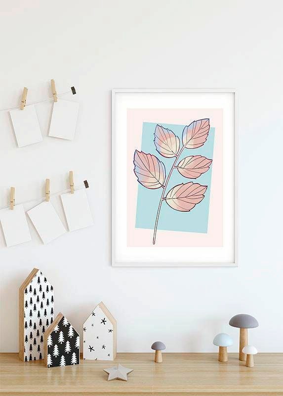 Komar Bild »Cinderella Plant«, Disney, (1 St.), Wandbild zur Dekoration im Kinderzimmer - ohne Rahmen
