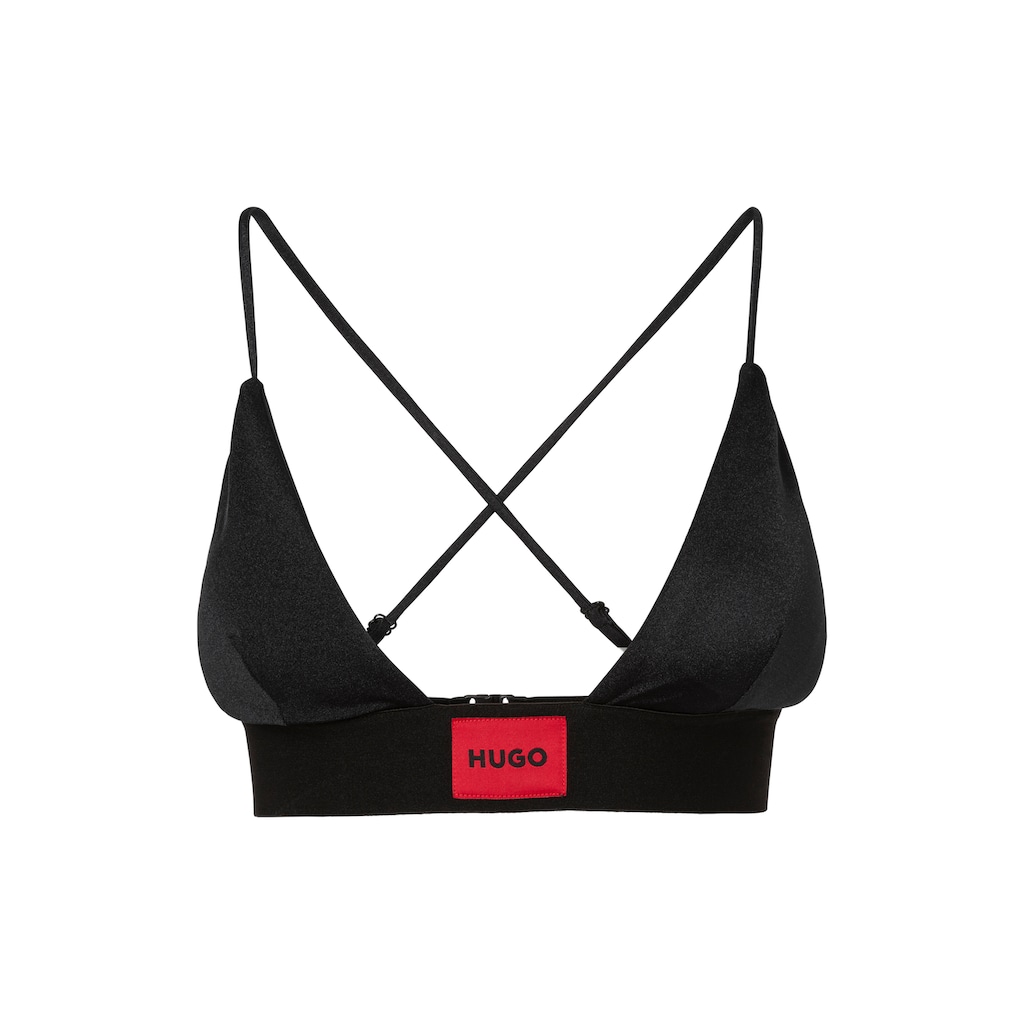 HUGO Underwear Triangel-Bikini-Top »HANA TRIANGLE«, mit gekreuztem Rücken