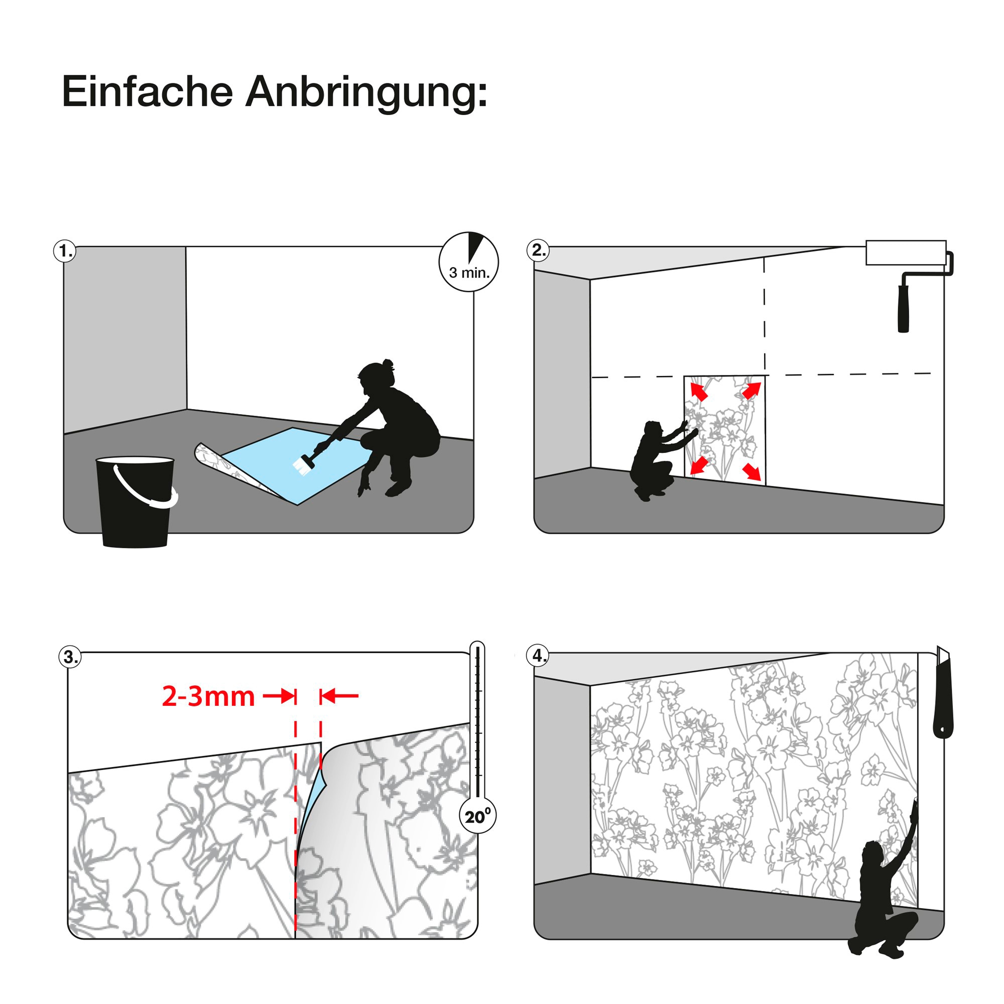 Komar Fototapete »STAR WARS EP9 Movie Poster Wide - Grösse 368 x 254 cm«, bedruckt, Kinderzimmer