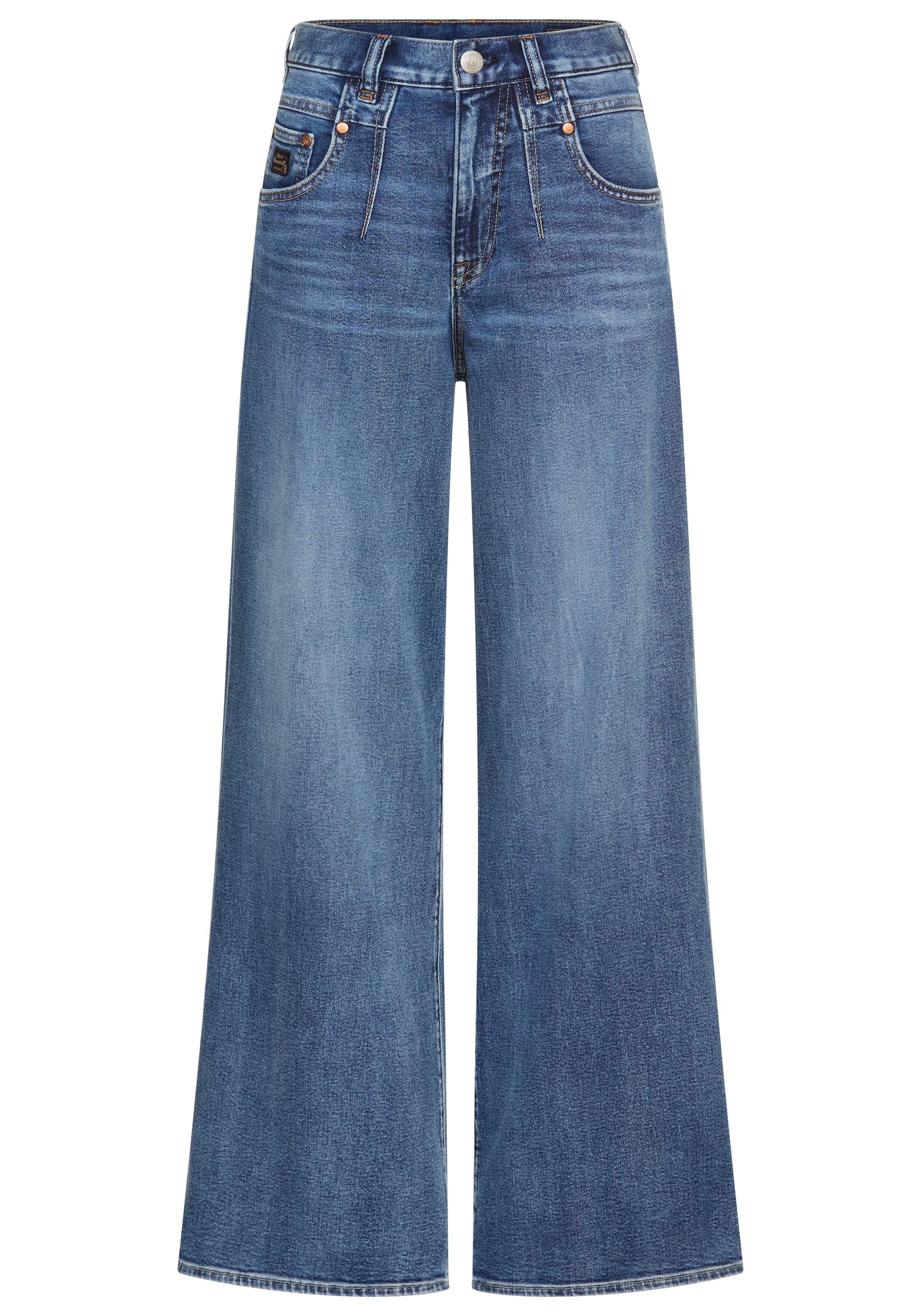Herrlicher 5-Pocket-Jeans »Brooke Wide Denim Comfort«, im Wide Fit