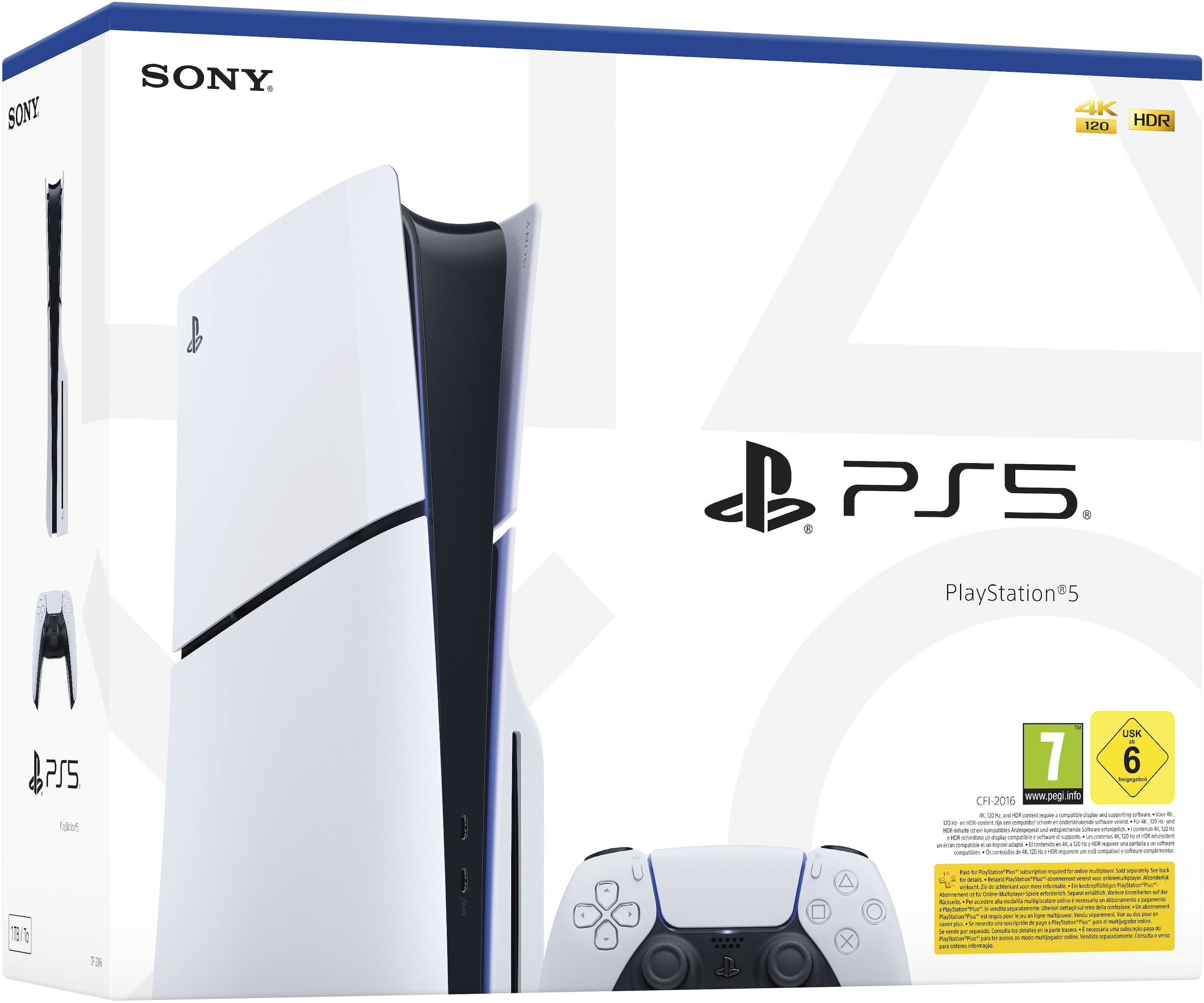 PlayStation 5 Spielekonsole »Disk Edition (Slim)«