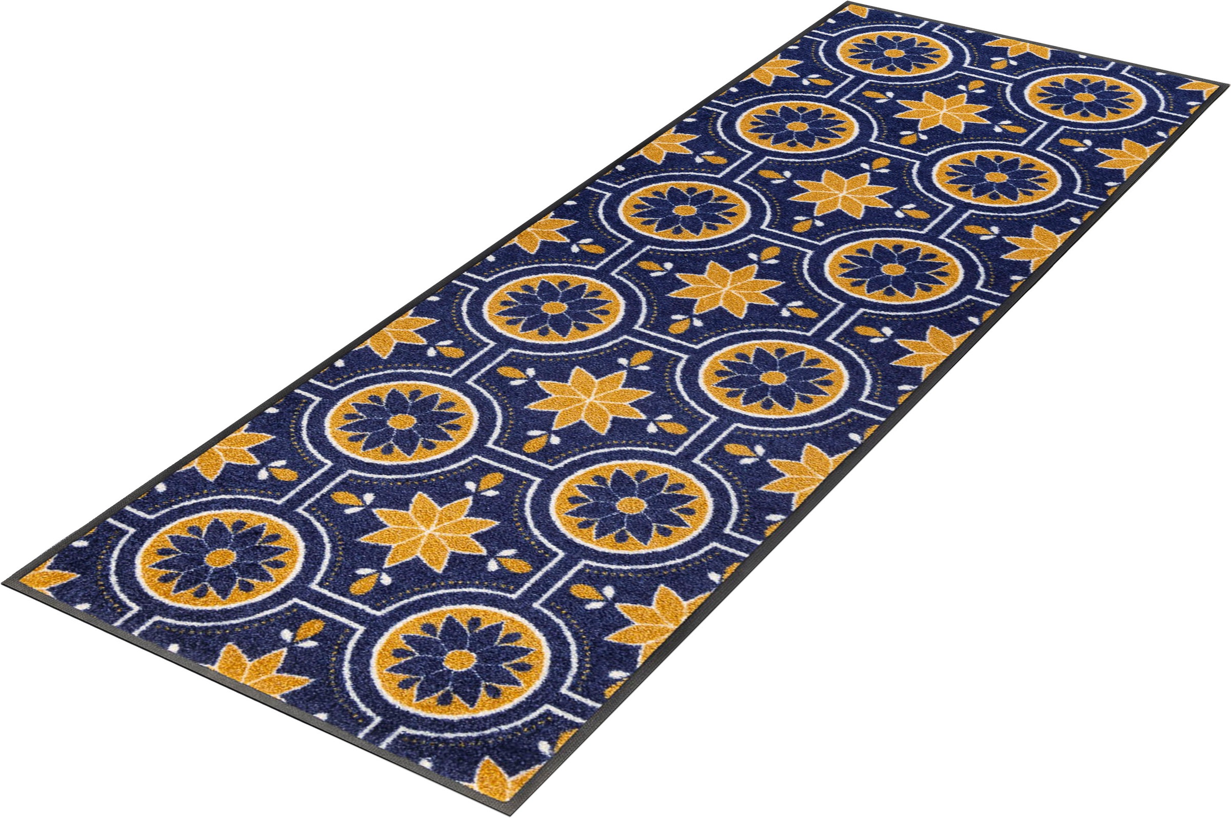 Image of wash+dry by Kleen-Tex Läufer »Azulejo«, rechteckig, 7 mm Höhe, Schmutzfangläufer, In- und Outdoor geeignet, waschbar, ideal in Diele & Flur bei Ackermann Versand Schweiz