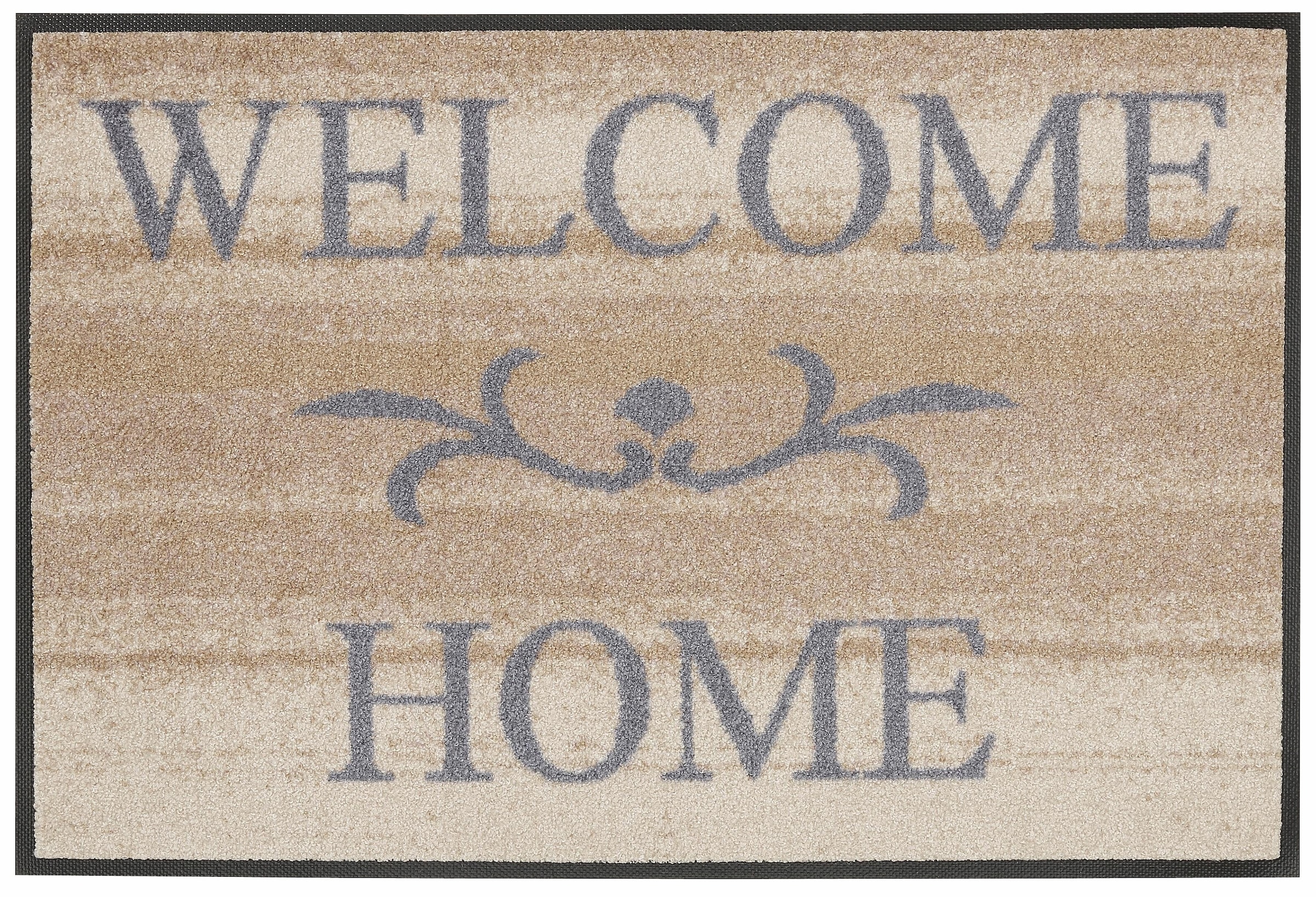 wash+dry by Kleen-Tex Fussmatte »Welcome Home«, rechteckig,  Schmutzfangmatte, mit Spruch, In- und Outdoor geeignet, waschbar kaufen