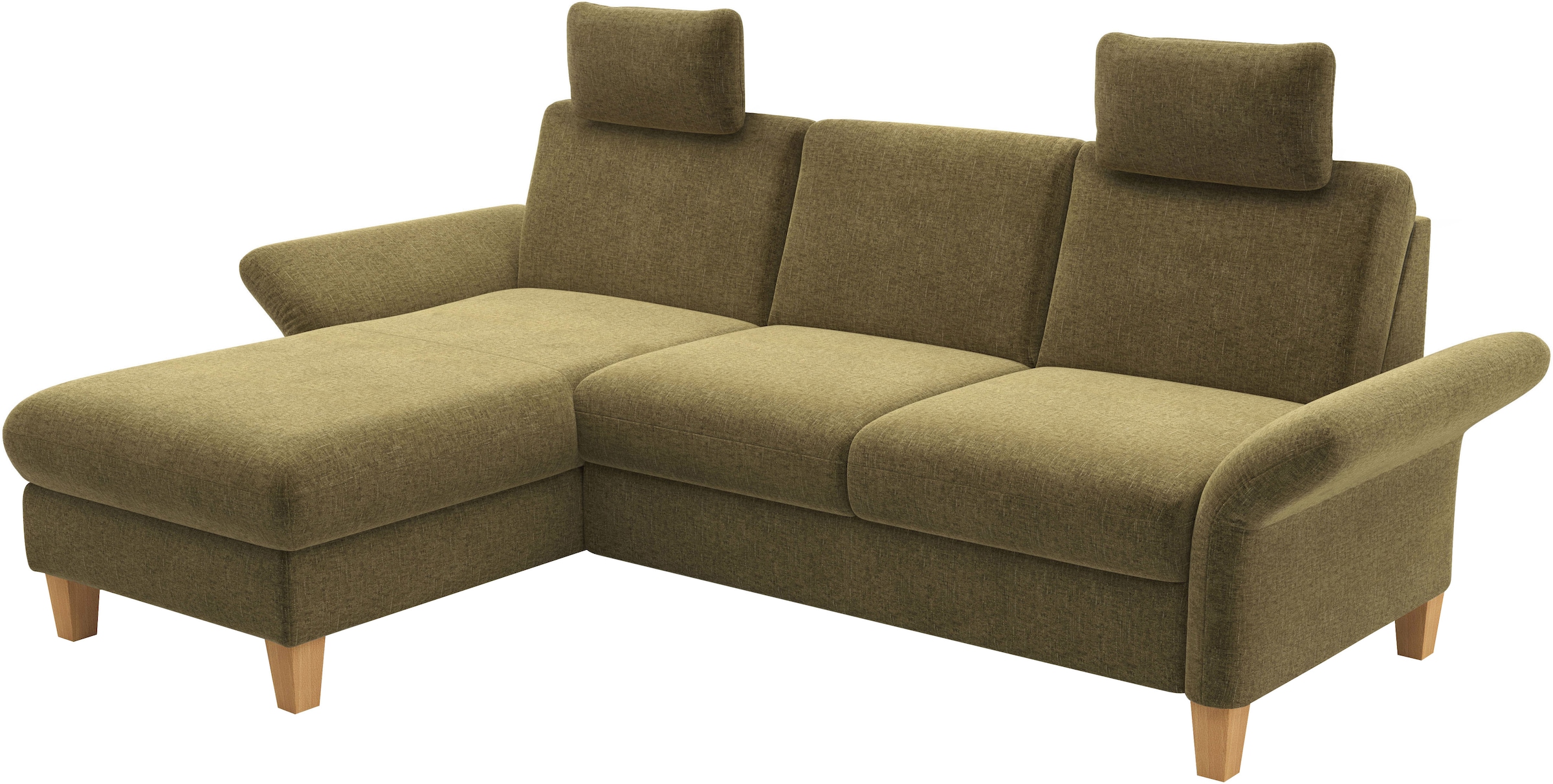 Home affaire Ecksofa »Rochelle, L-Form«, wahlweise mit Armteilverstellung, Bettfunktion und Bettkasten