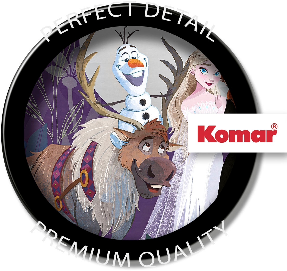 Komar Fototapete »Digitaldruck Vlies - Frozen Full Moon Hike - Grösse 200 x 250 cm«, bedruckt, Kinderzimmer