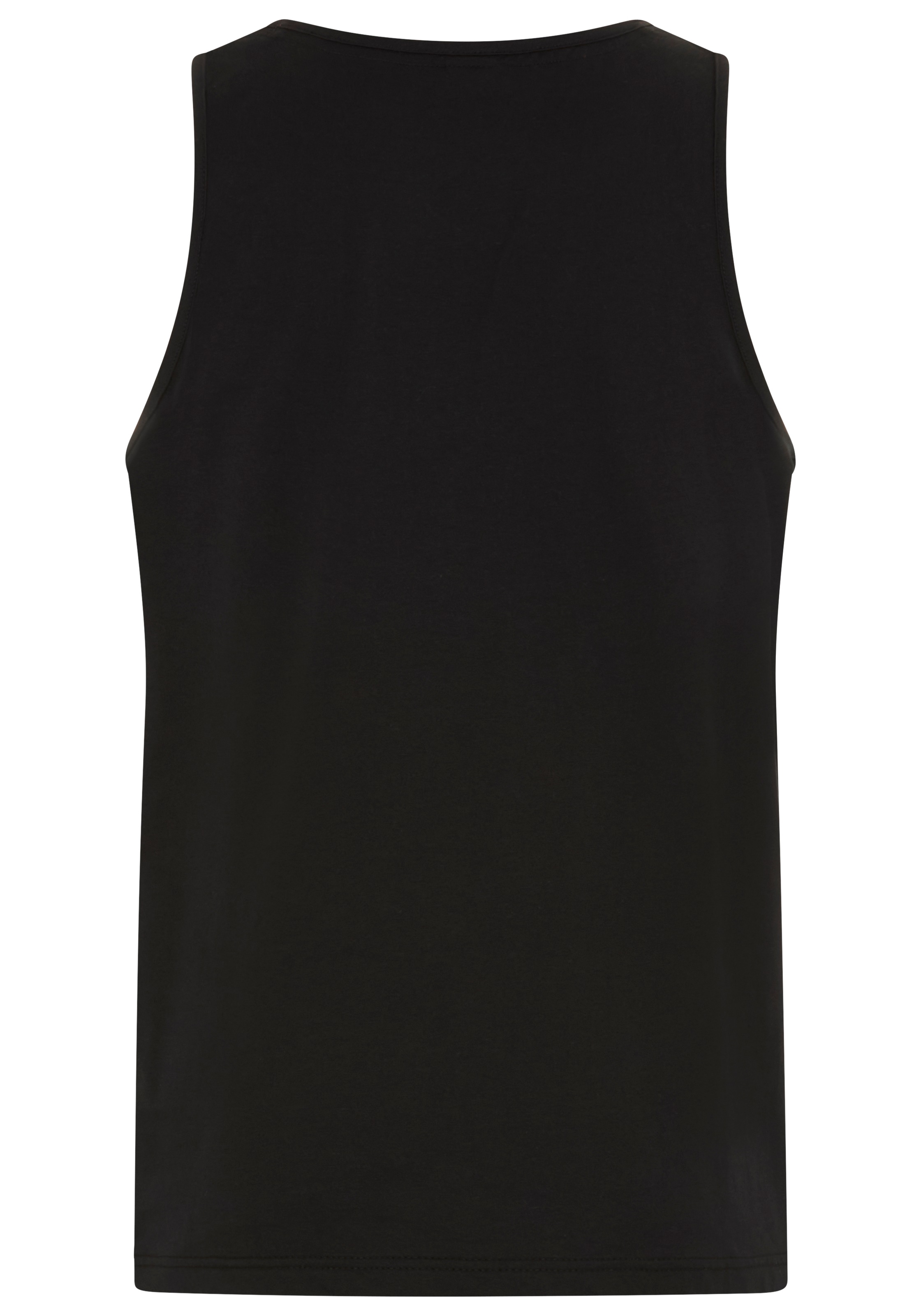 KangaROOS Tanktop schmal geschnitten, ärmellos, aus Baumwolle, Single Jersey