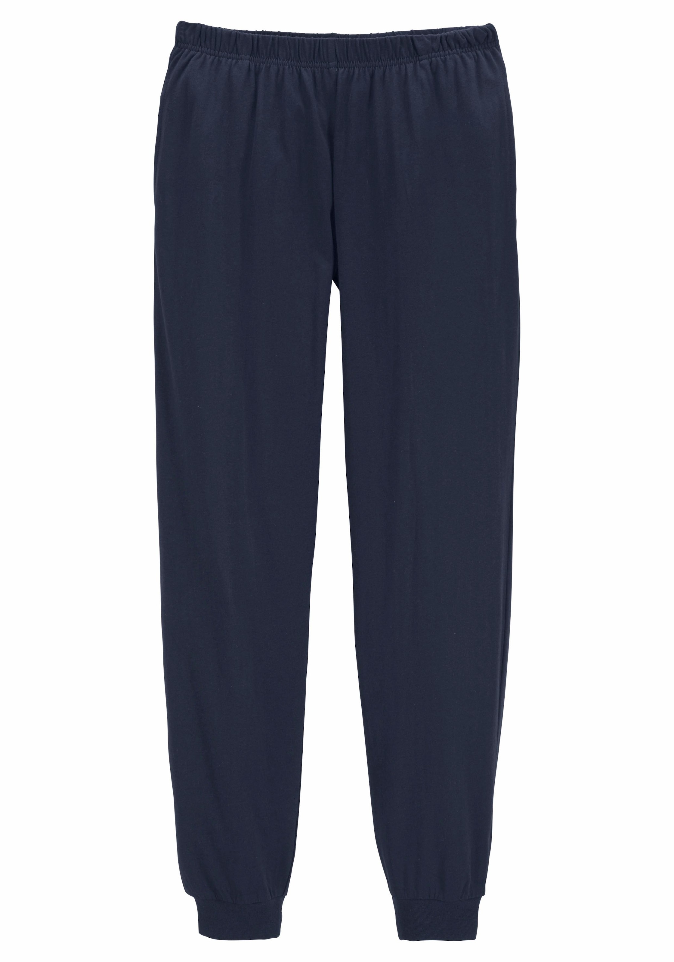 Trendige le jogger® Oberteil zweifarbig Pyjama, Stück), mit (2 1 bestellen versandkostenfrei tlg., gestreiftem