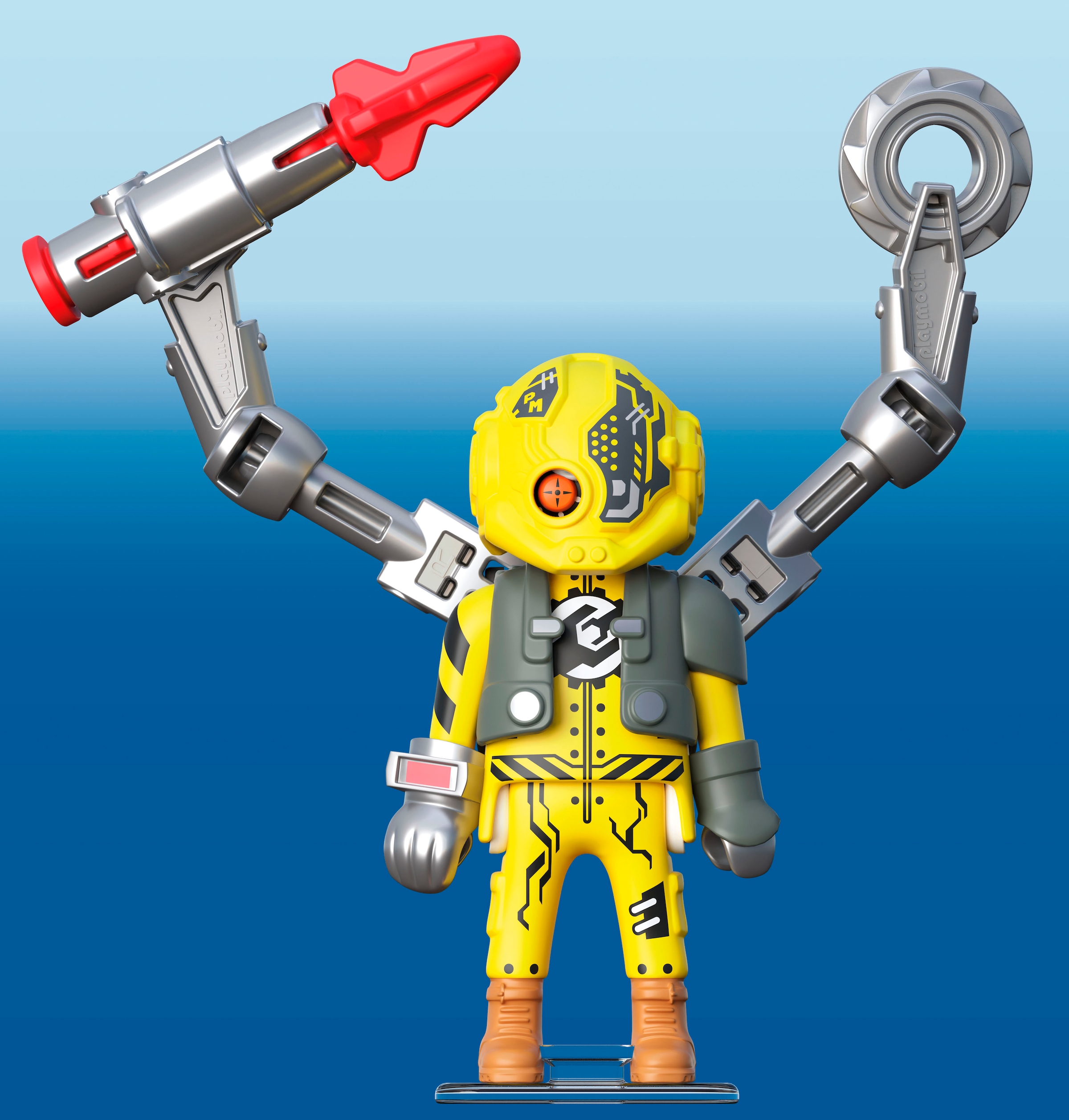 Playmobil® Konstruktions-Spielset »Roboter-Held (71837), Heroes«