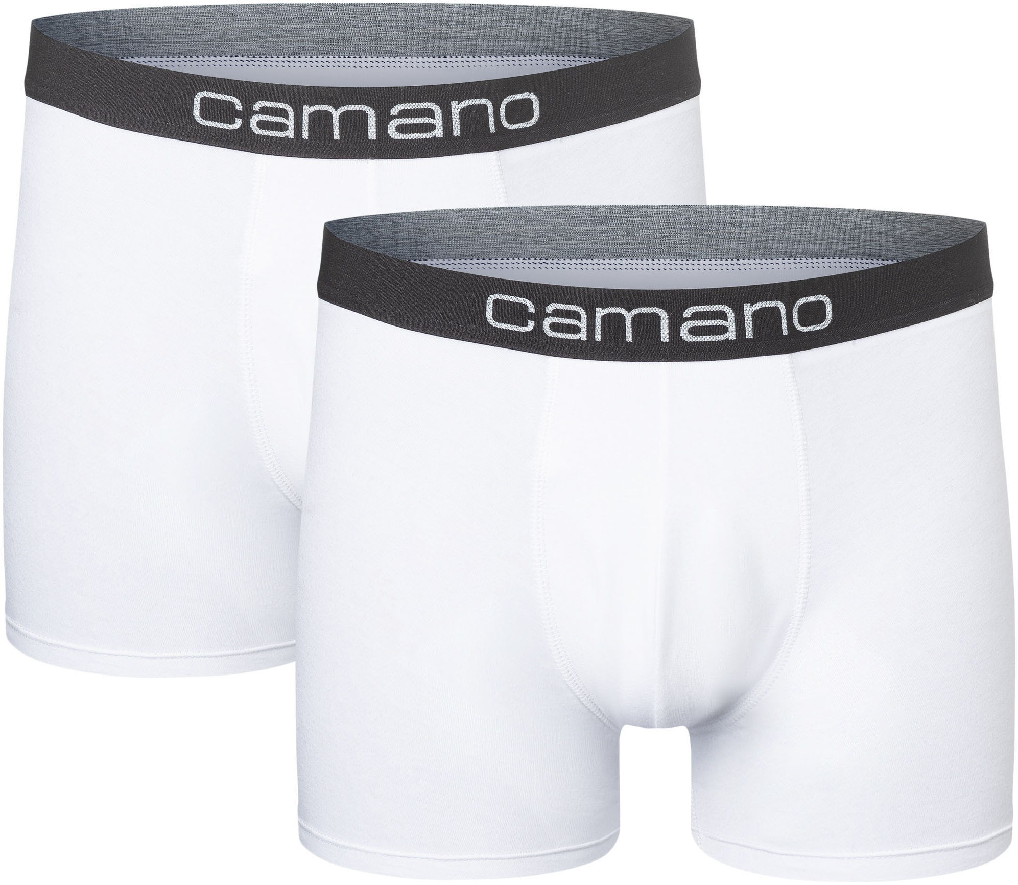 Camano Boxershorts »comfort« 6er Pack,  mit Stretch-Logobund