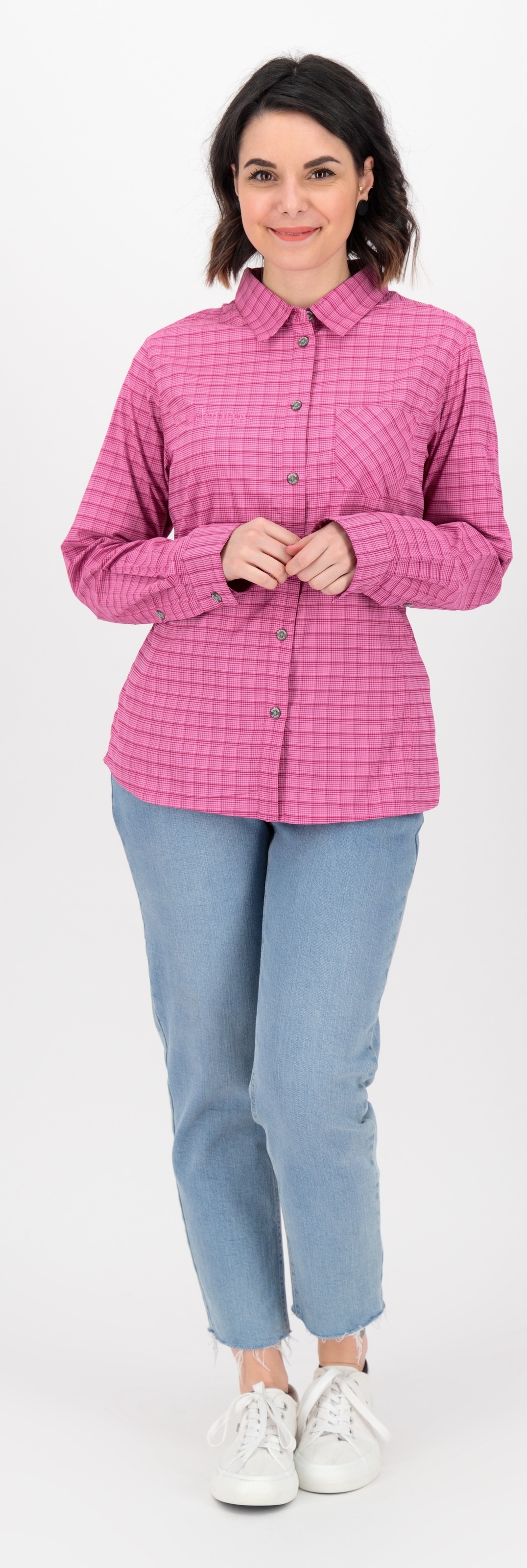 DEPROC Active Outdoorhemd »PHOENIX III LS WOMEN« auch in Grossen Grössen erhältlich